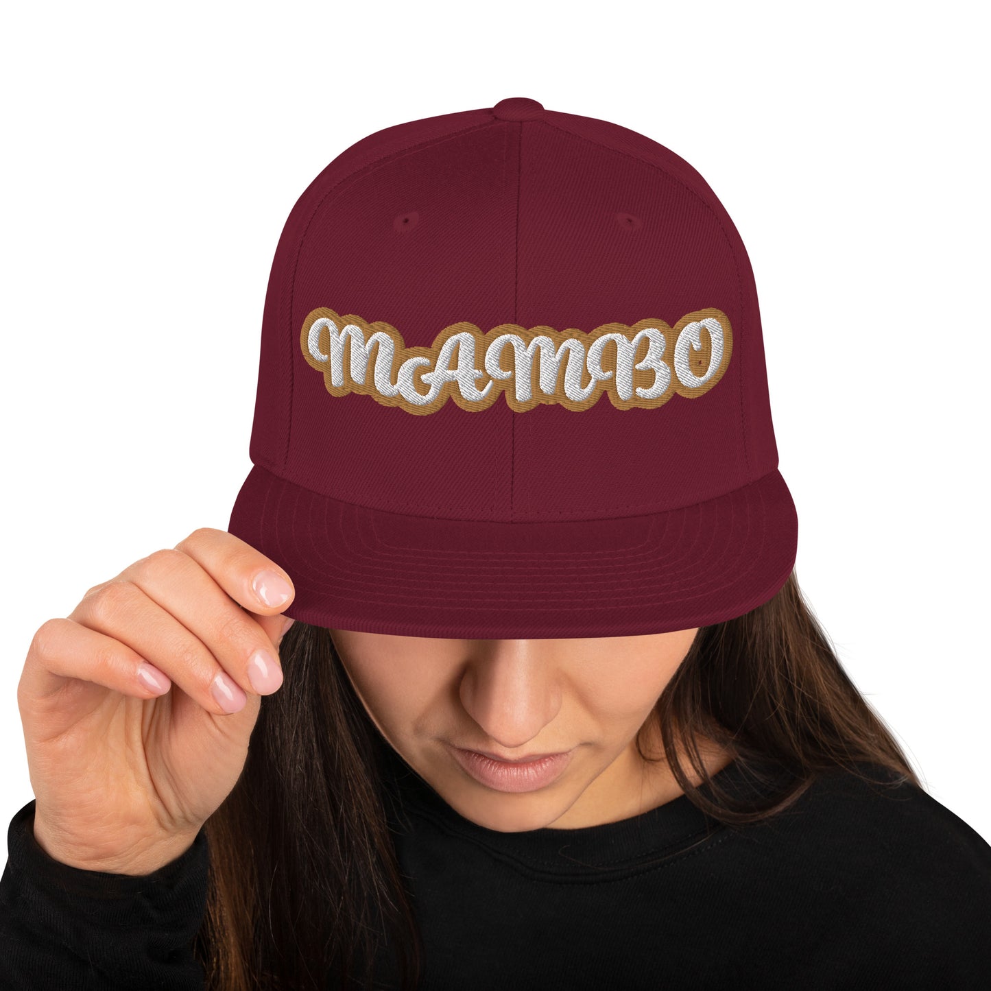 MAMBO 1 Script Snapback hat
