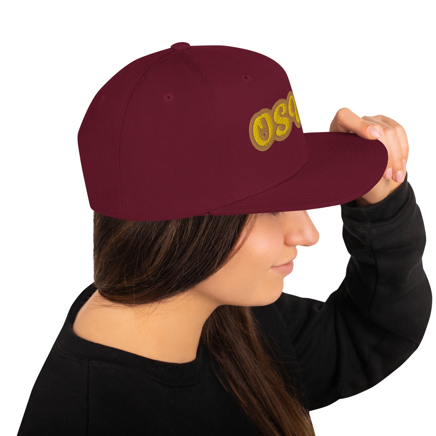 Osun Isese Script Snapback Hat