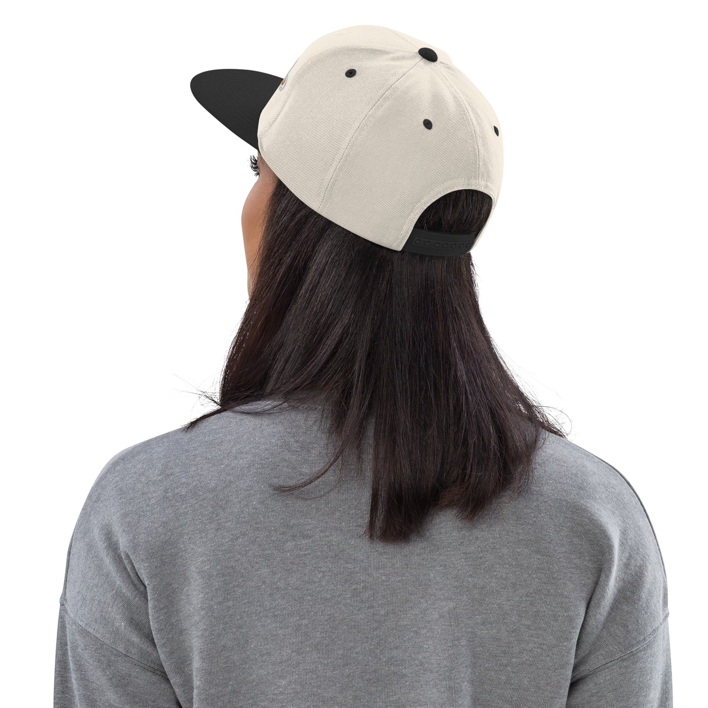 Queen Reverse Script Snapback hat