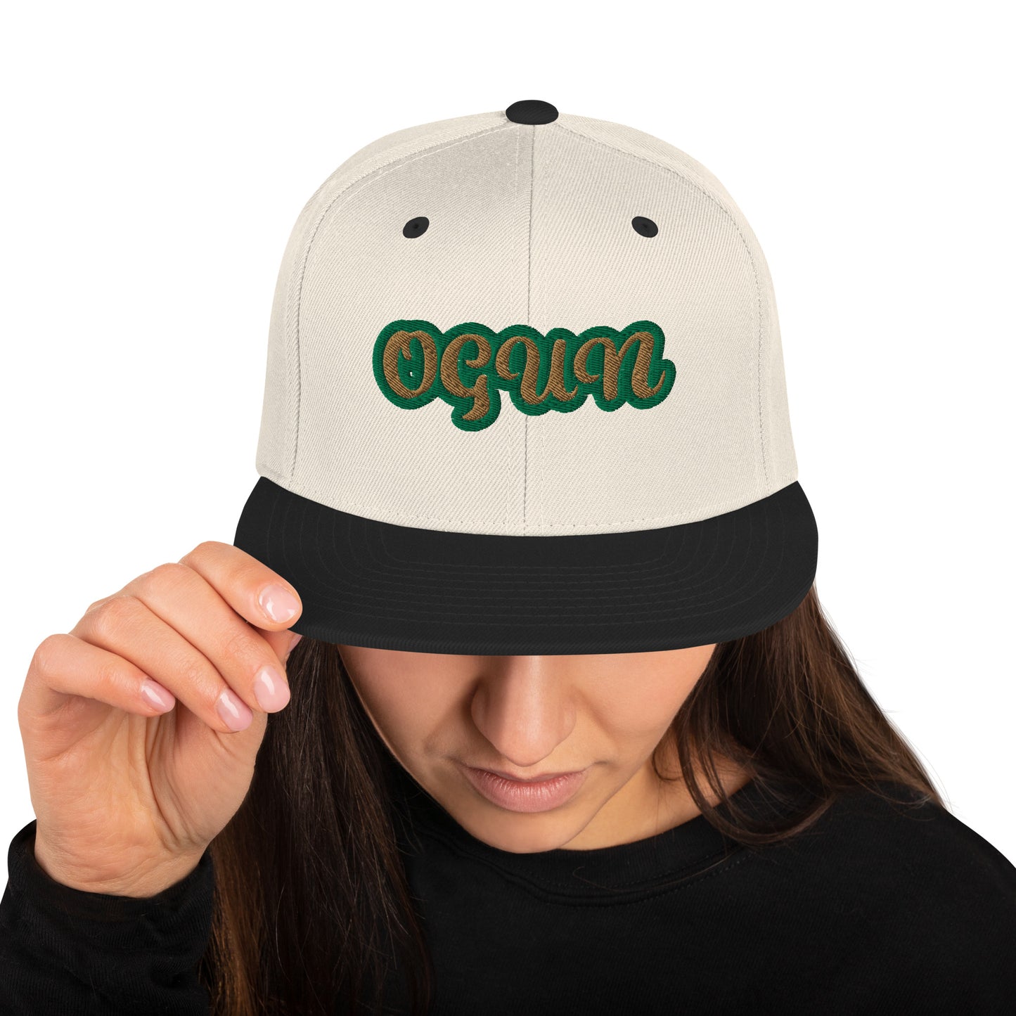 Ogun Oro 2 Script Snapback Hat
