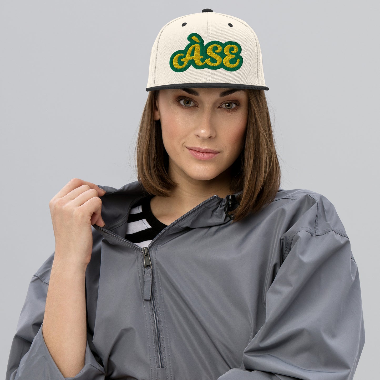 Àse Lucumi Reverse Script Snapback hat