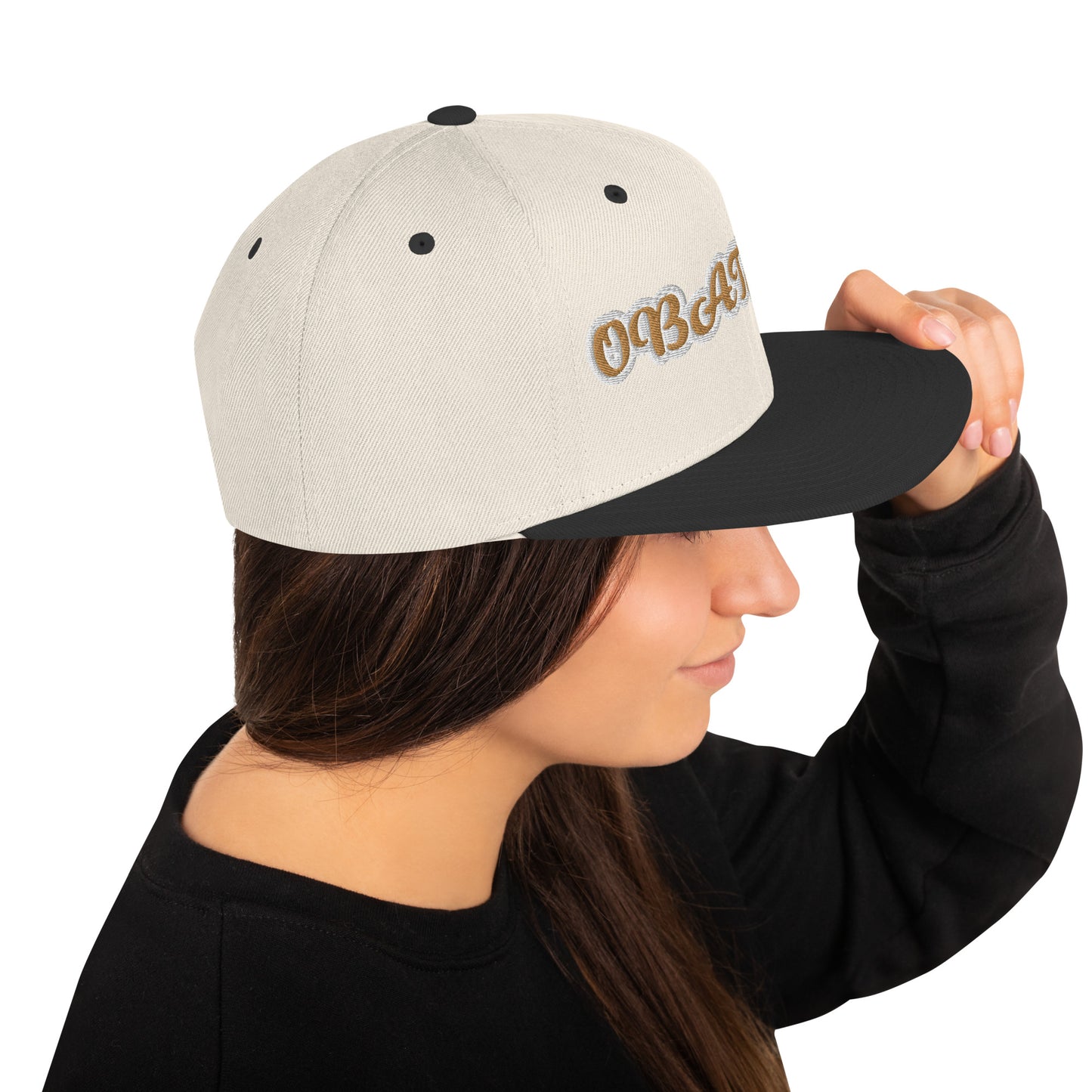 Obatala Oro 1 Script Snapback Hat