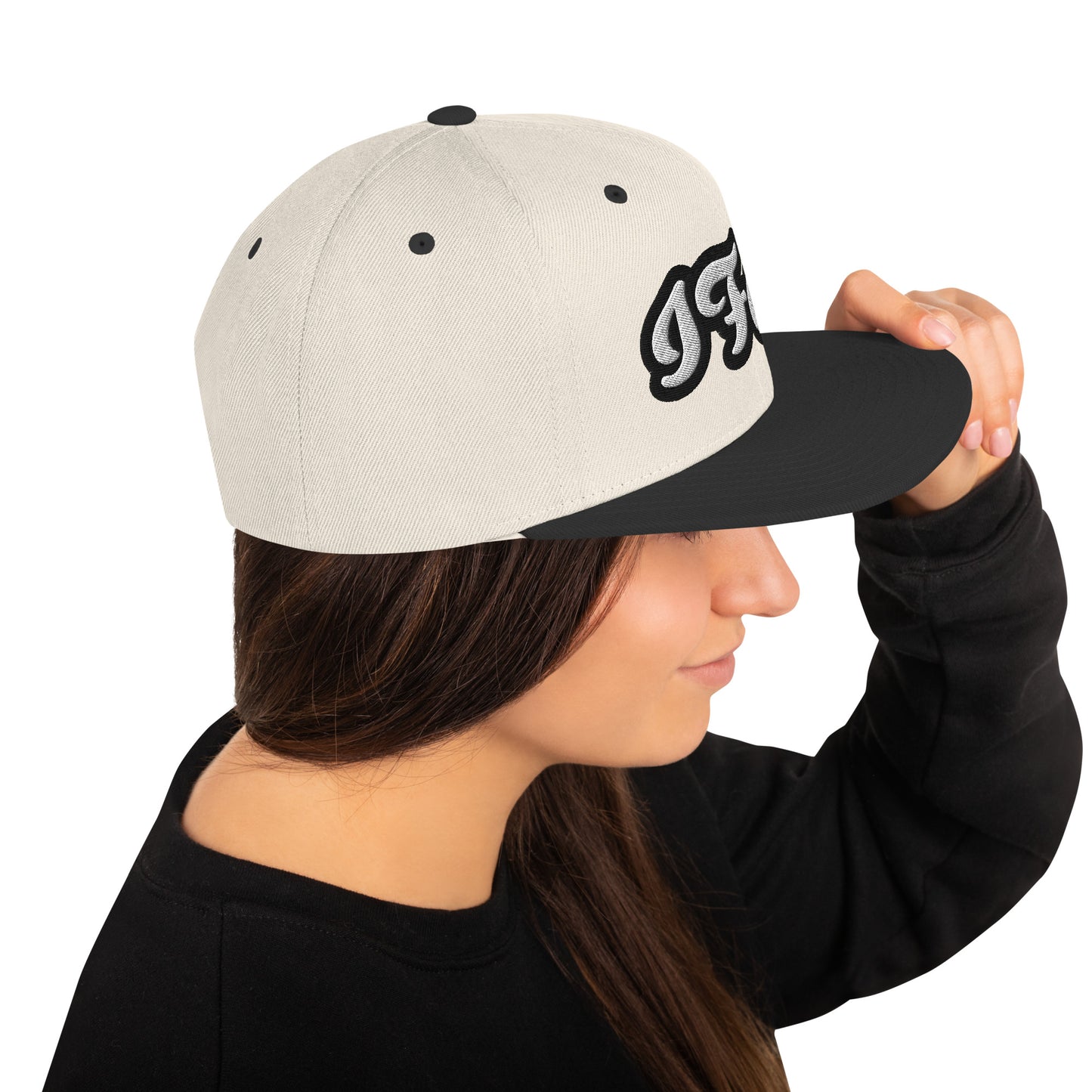 IFÁ Red 6 Script Snapback Hat