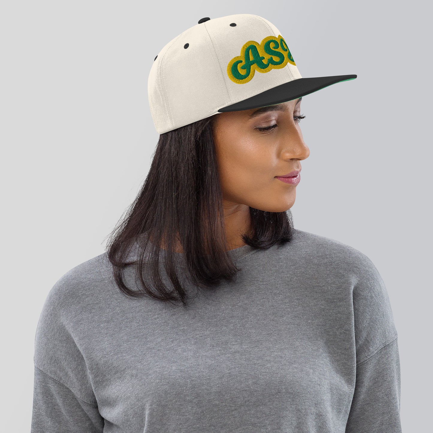 Ashé Lucumi Script Snapback hat