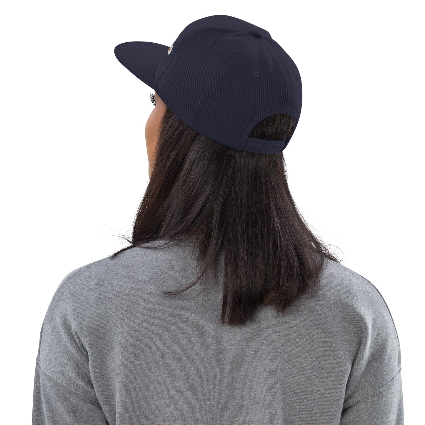 Queen Reverse Script Snapback hat