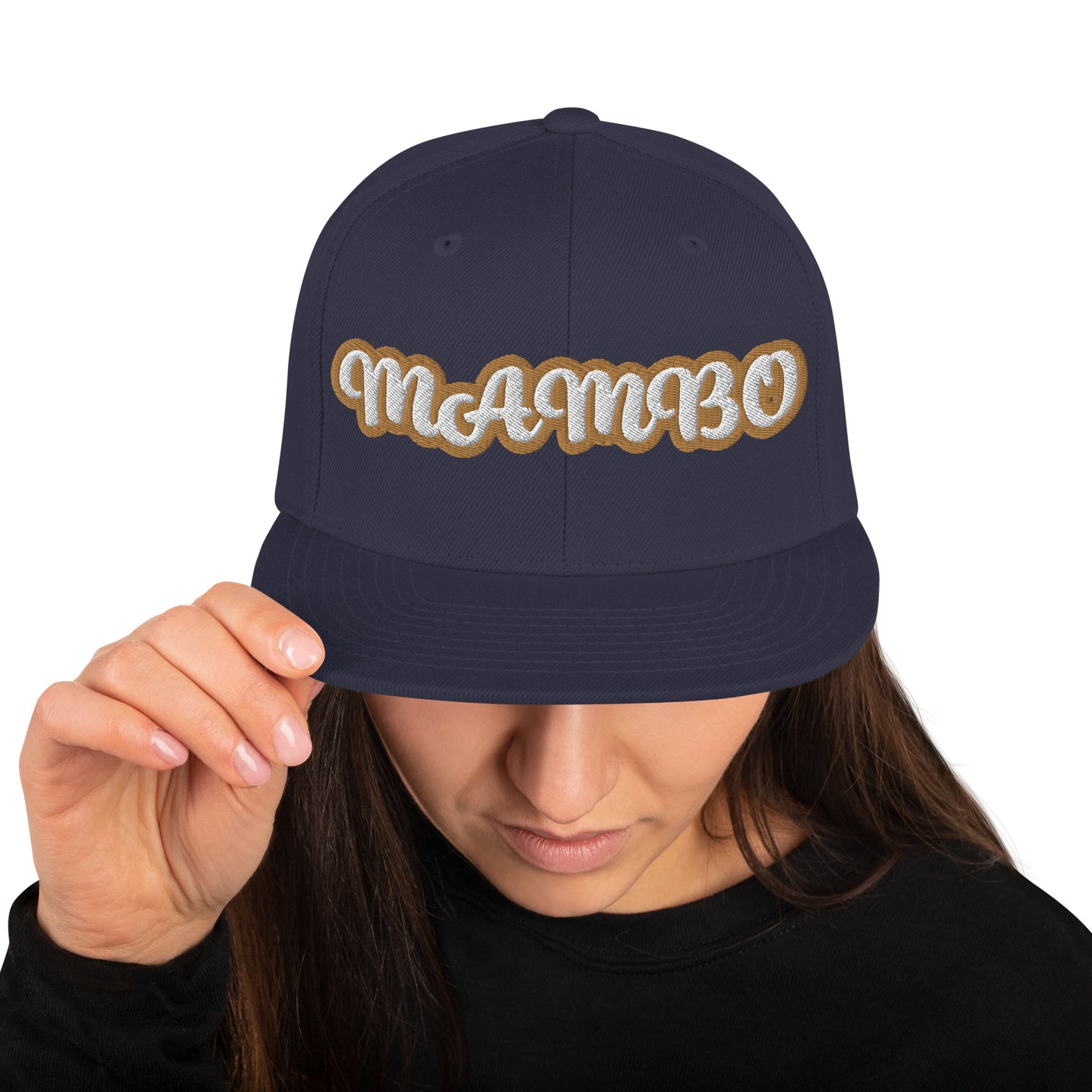 MAMBO 1 Script Snapback hat