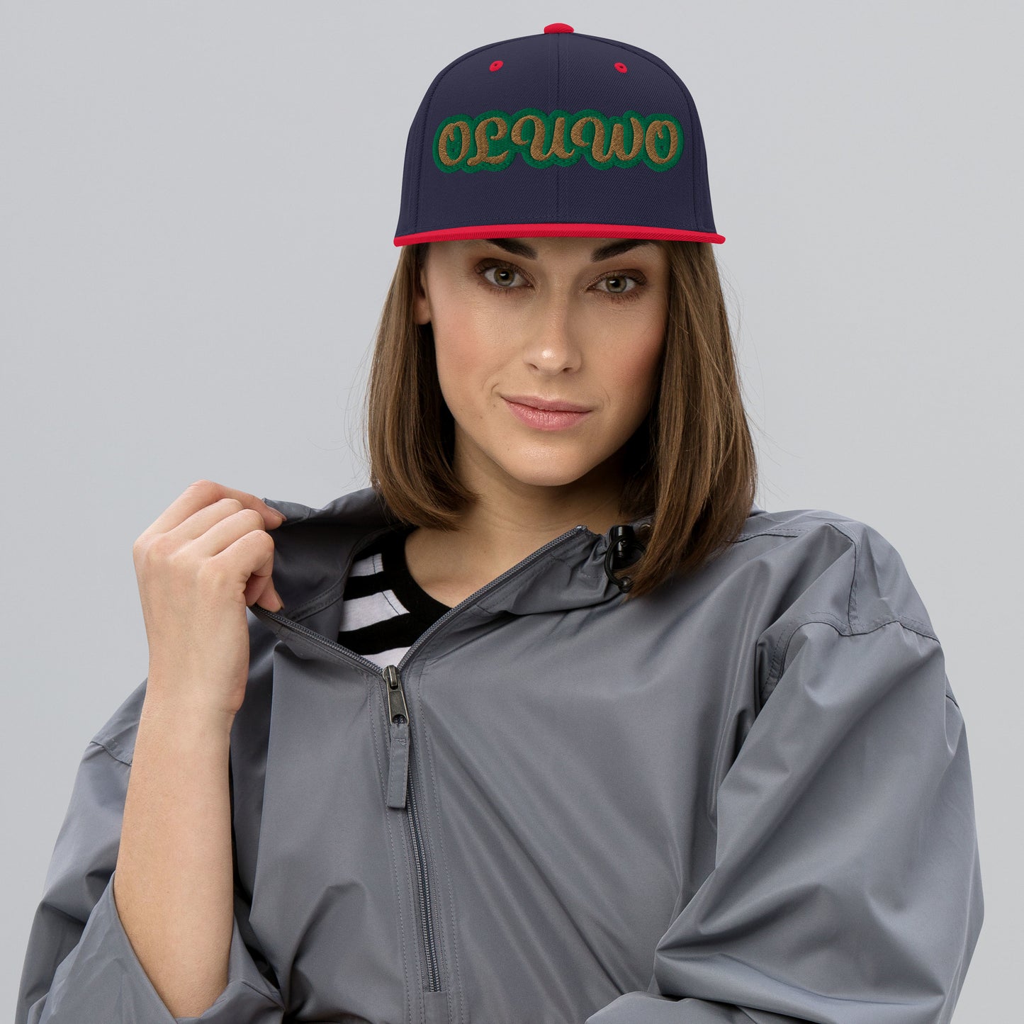 Oluwo 1 Isese Reverse Script Snapback hat