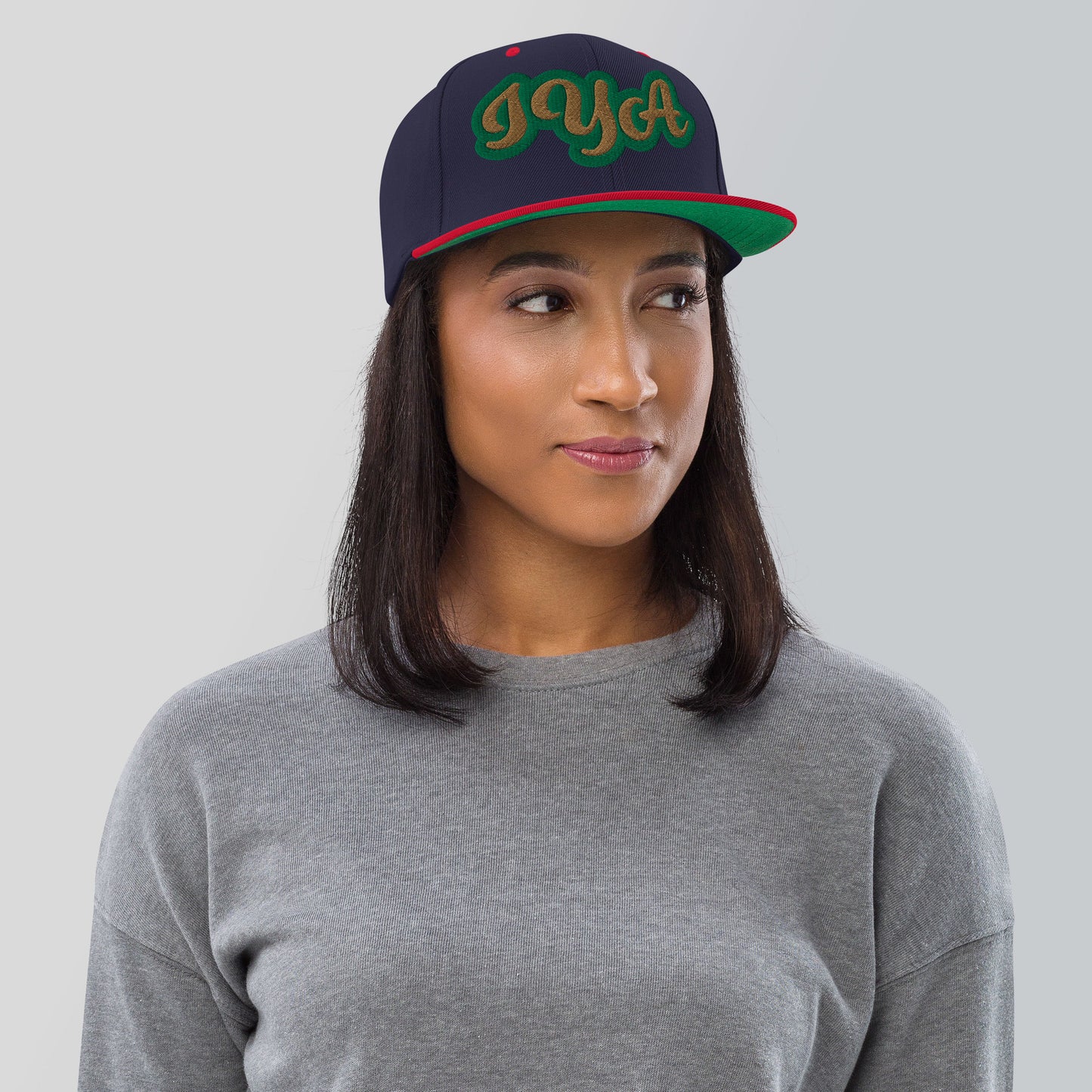 Iya 1 Isese Reverse Script Snapback hat