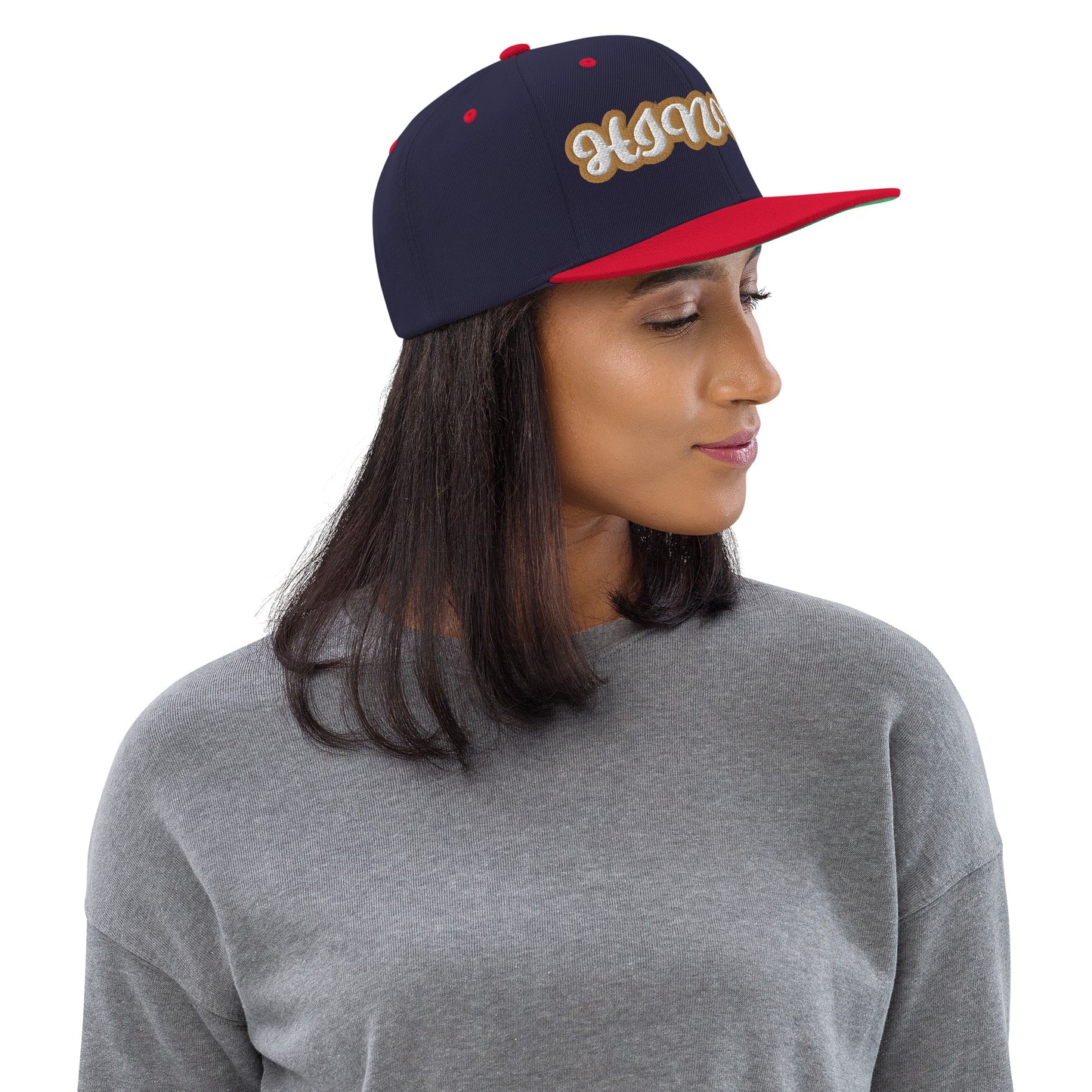 HINDU 1 Script Snapback hat