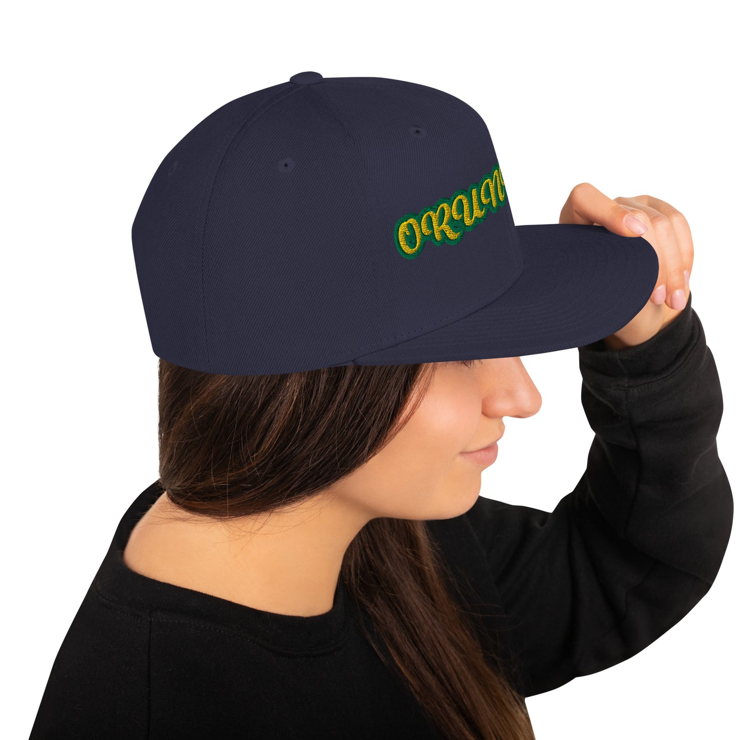 Orunmila Lucumi Reverse Script Snapback Hat