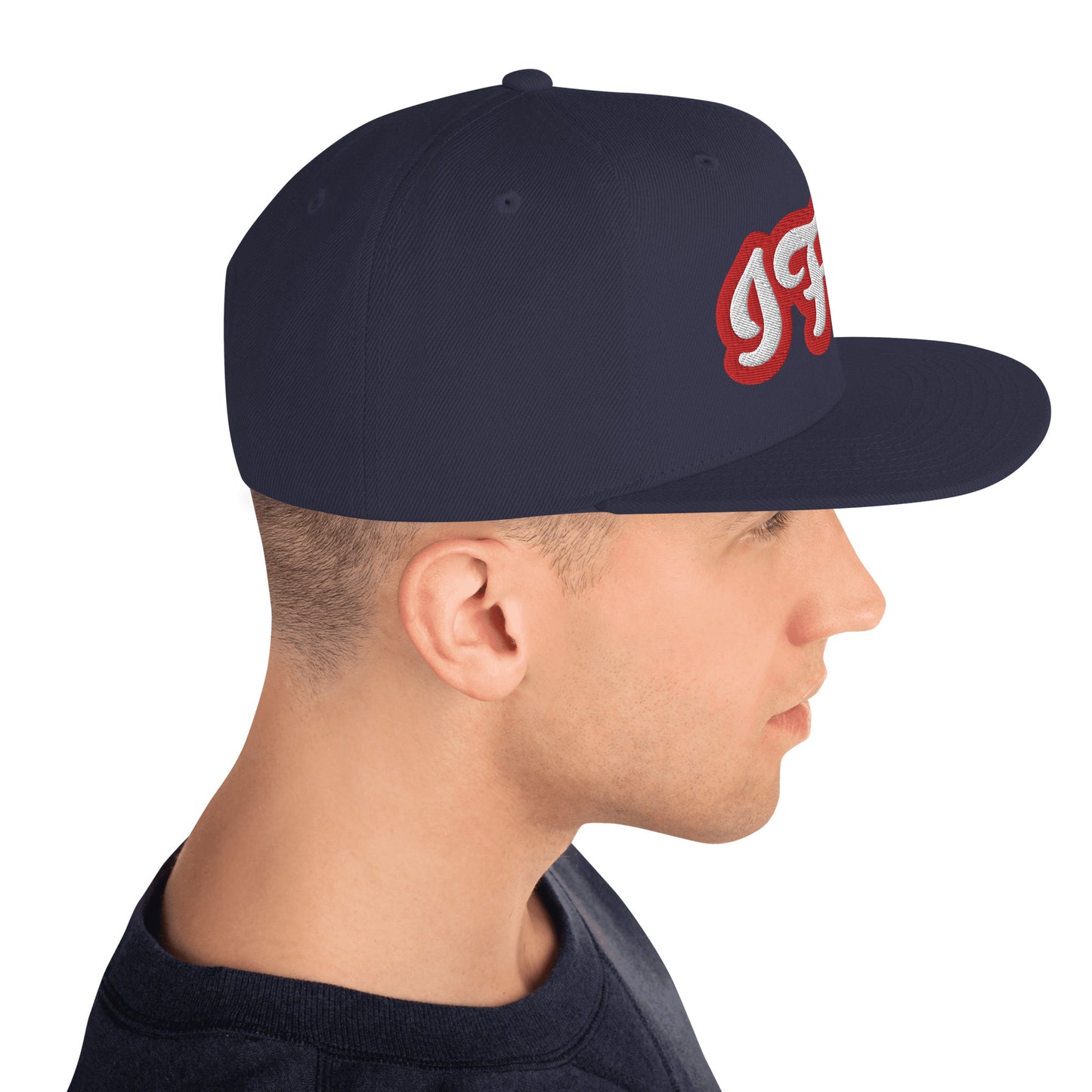 IFÁ Red 5 Script Snapback Hat