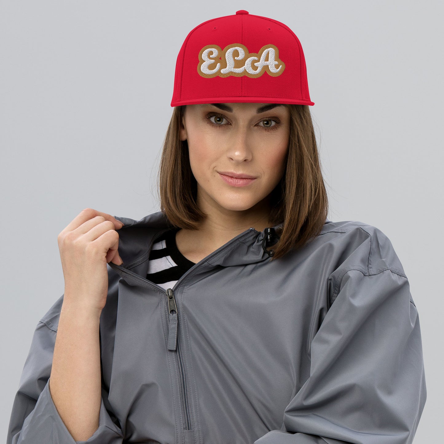 ELA Script Snapback Hat