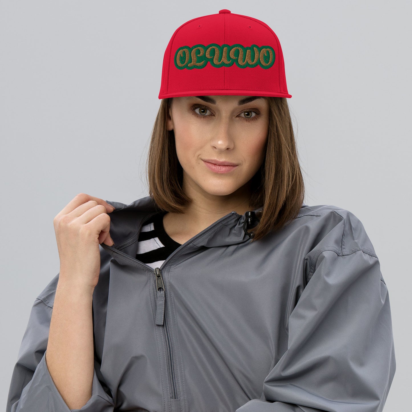 Oluwo 1 Isese Reverse Script Snapback hat