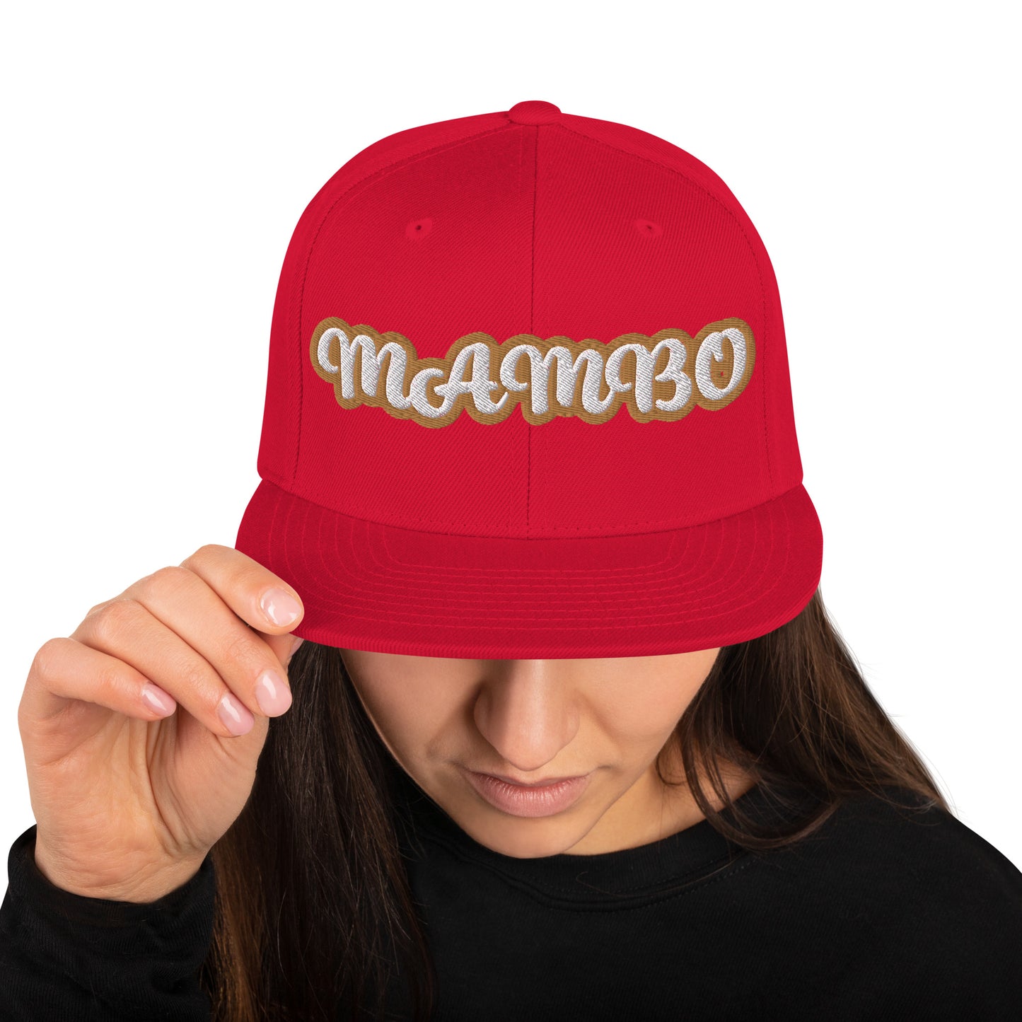 MAMBO 1 Script Snapback hat