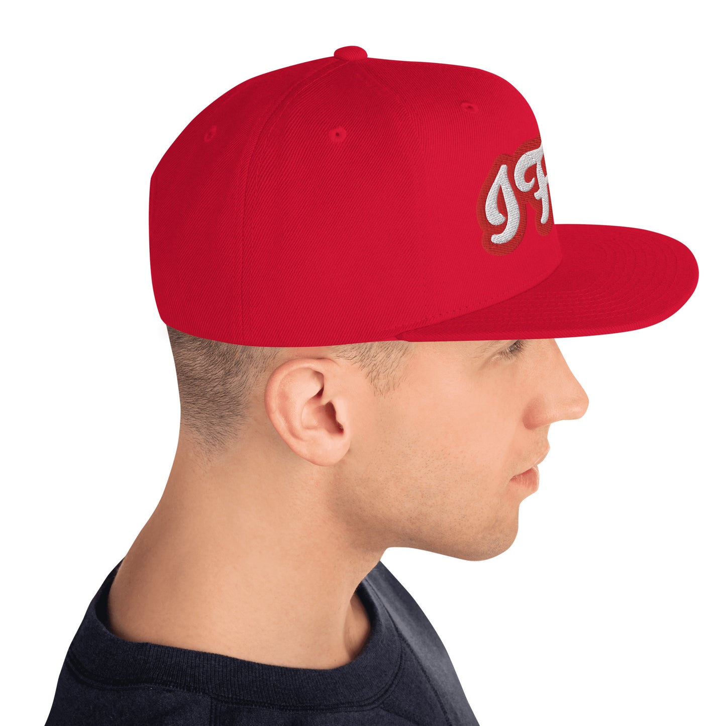 IFÁ Red 5 Script Snapback Hat