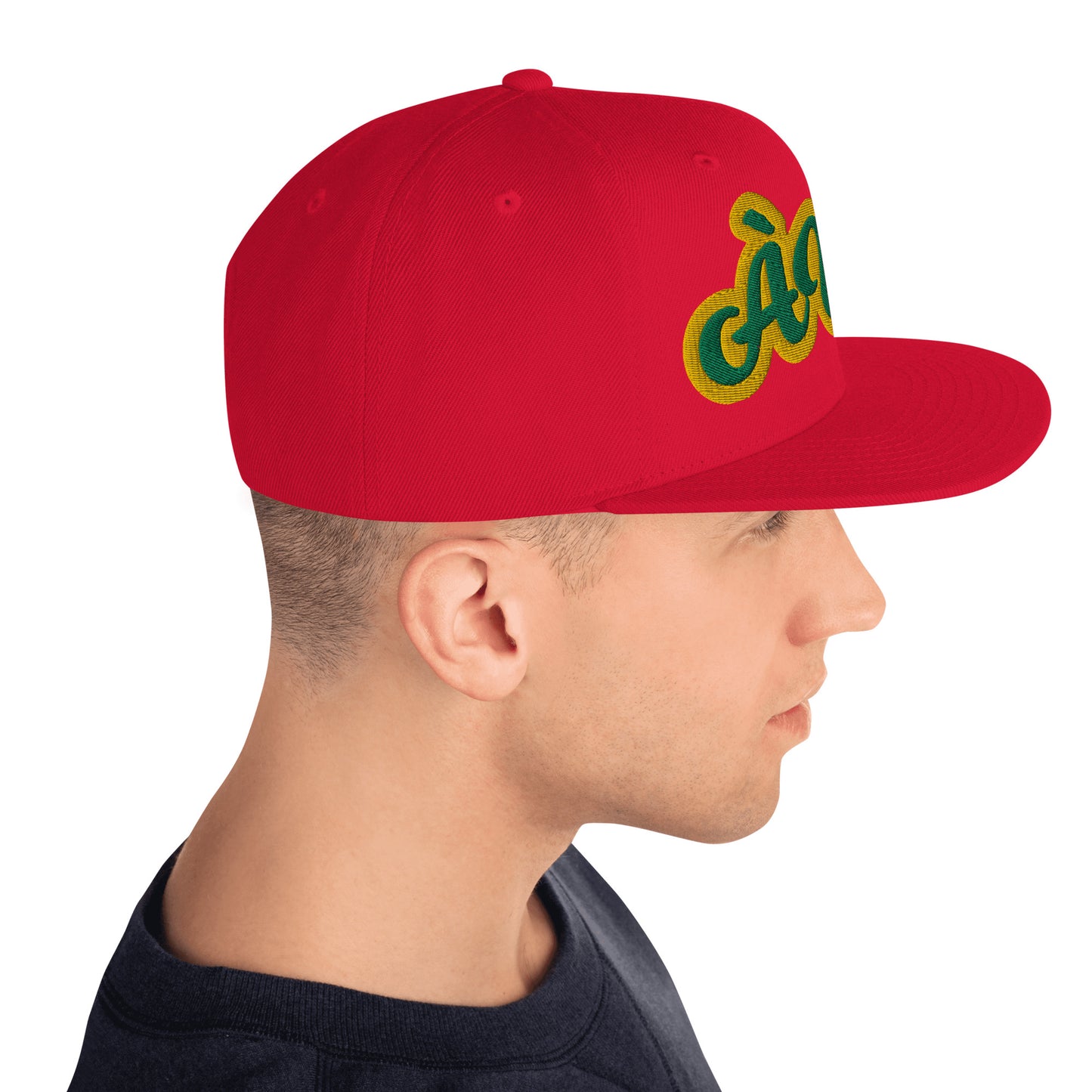 ÀWO 1 Lucumi Script Snapback hat