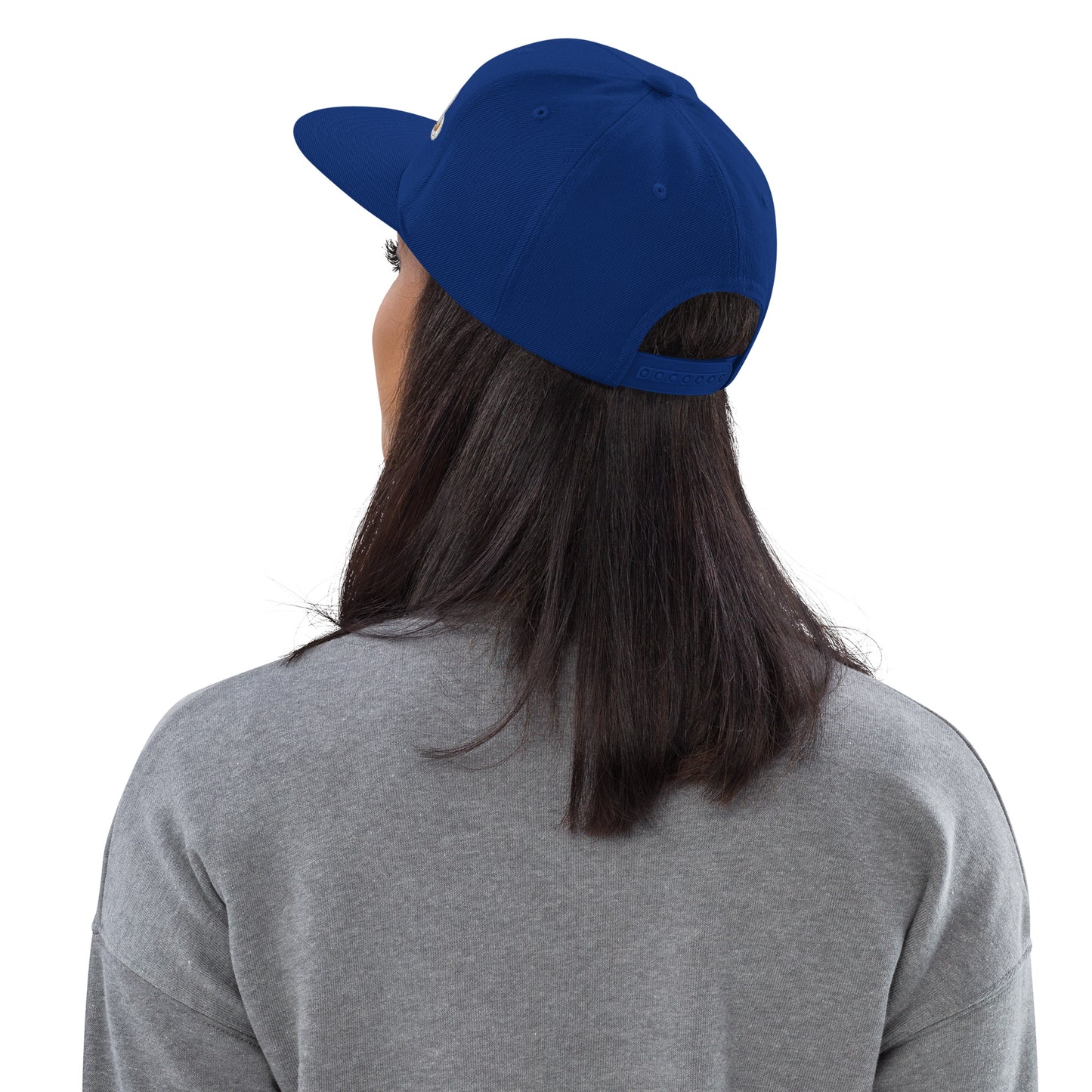 Queen Reverse Script Snapback hat
