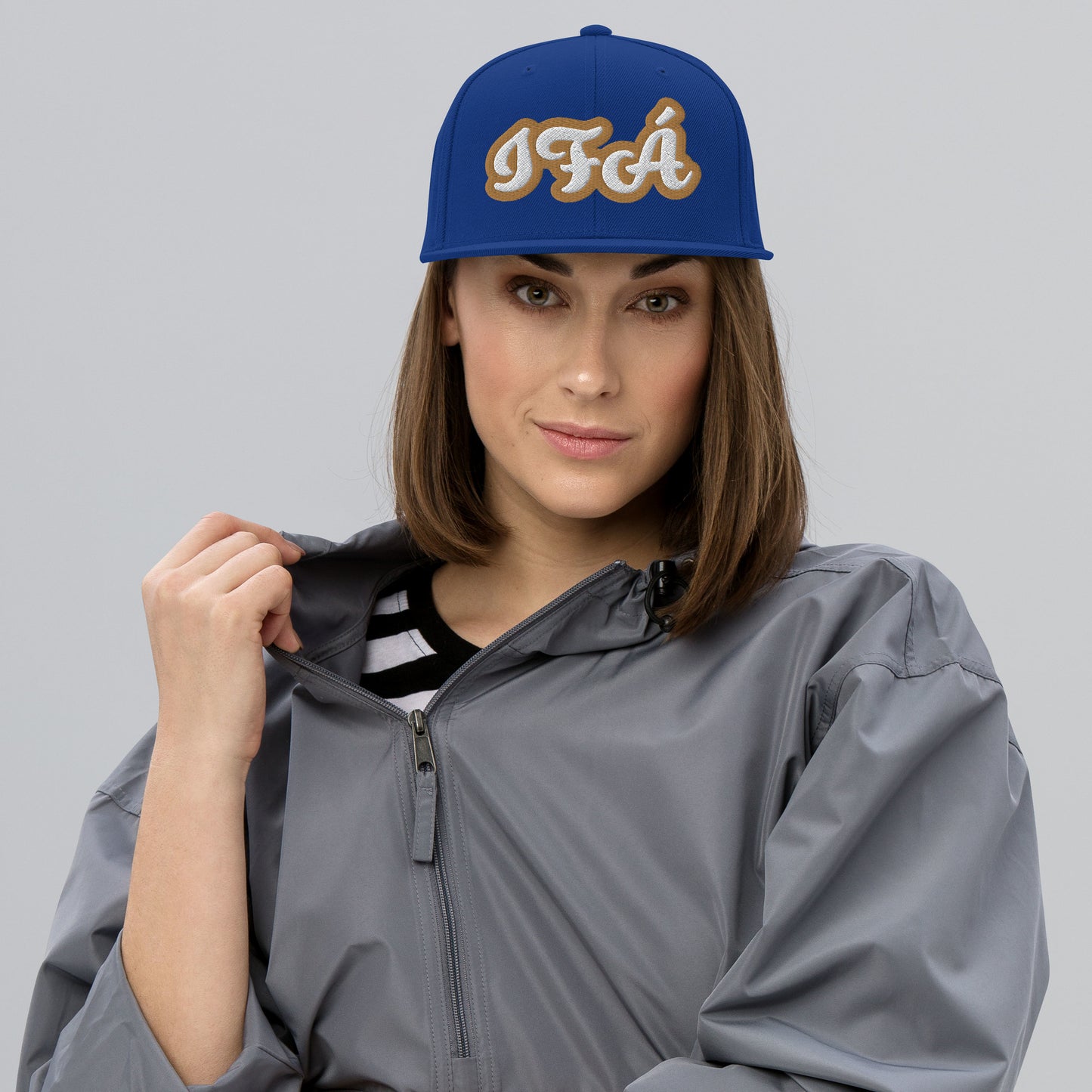 IFÁ ELA Script Snapback hat