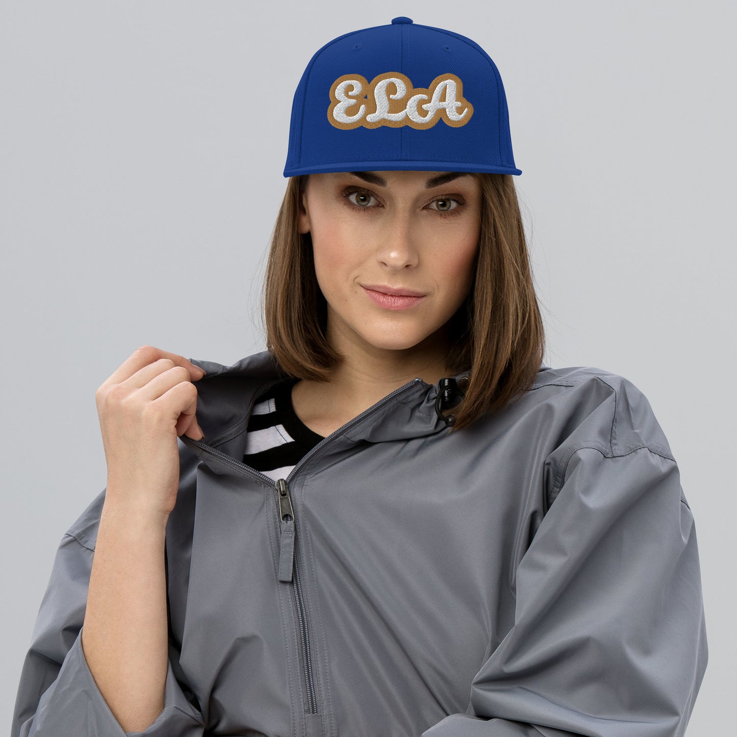 ELA Script Snapback Hat
