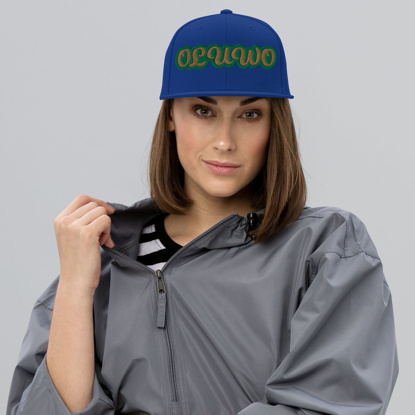 Oluwo 1 Isese Reverse Script Snapback hat