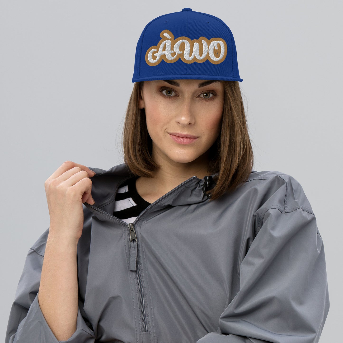 ÀWO 1 ELA Script Snapback hat