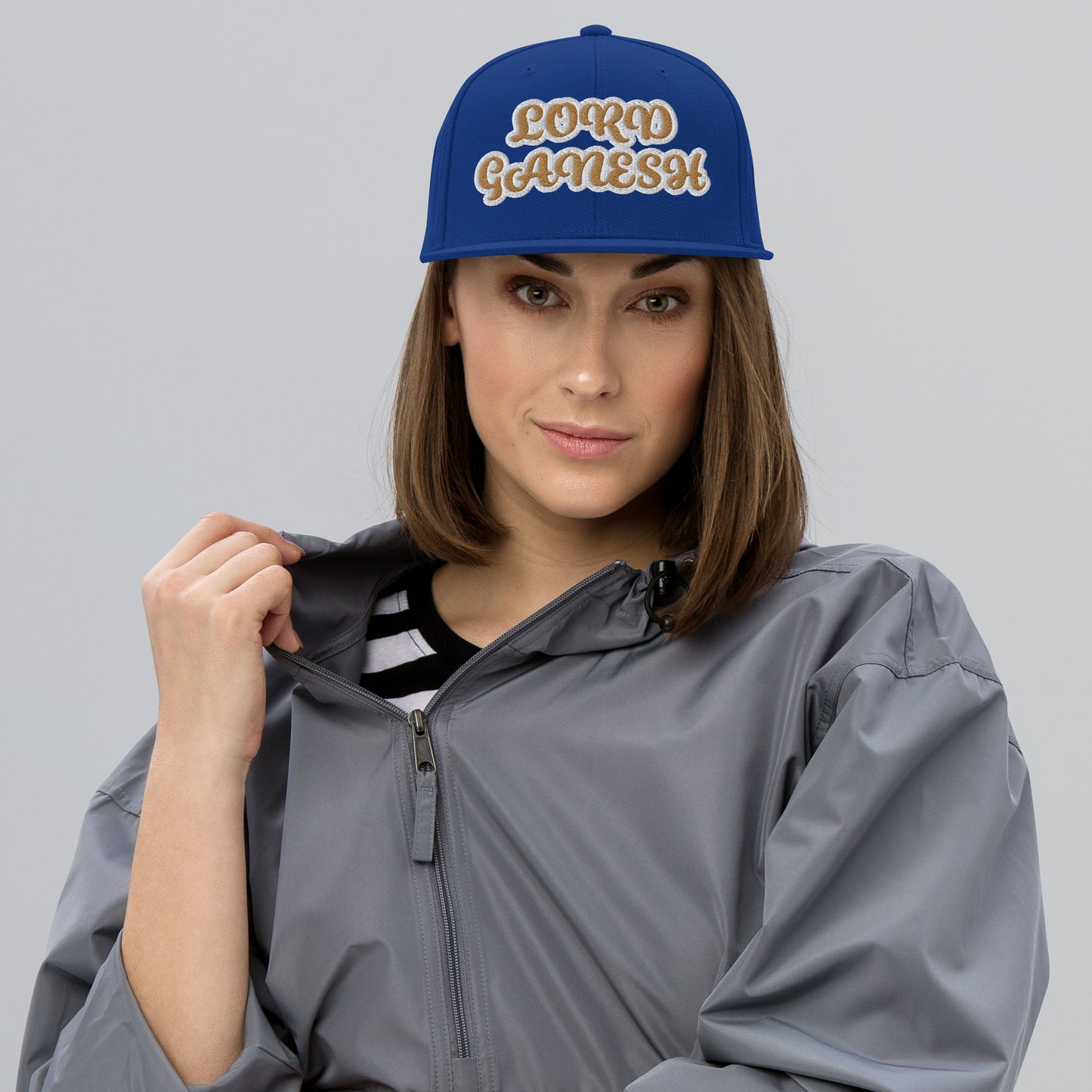LORD GANESH 1 Reverse Script Snapback hat