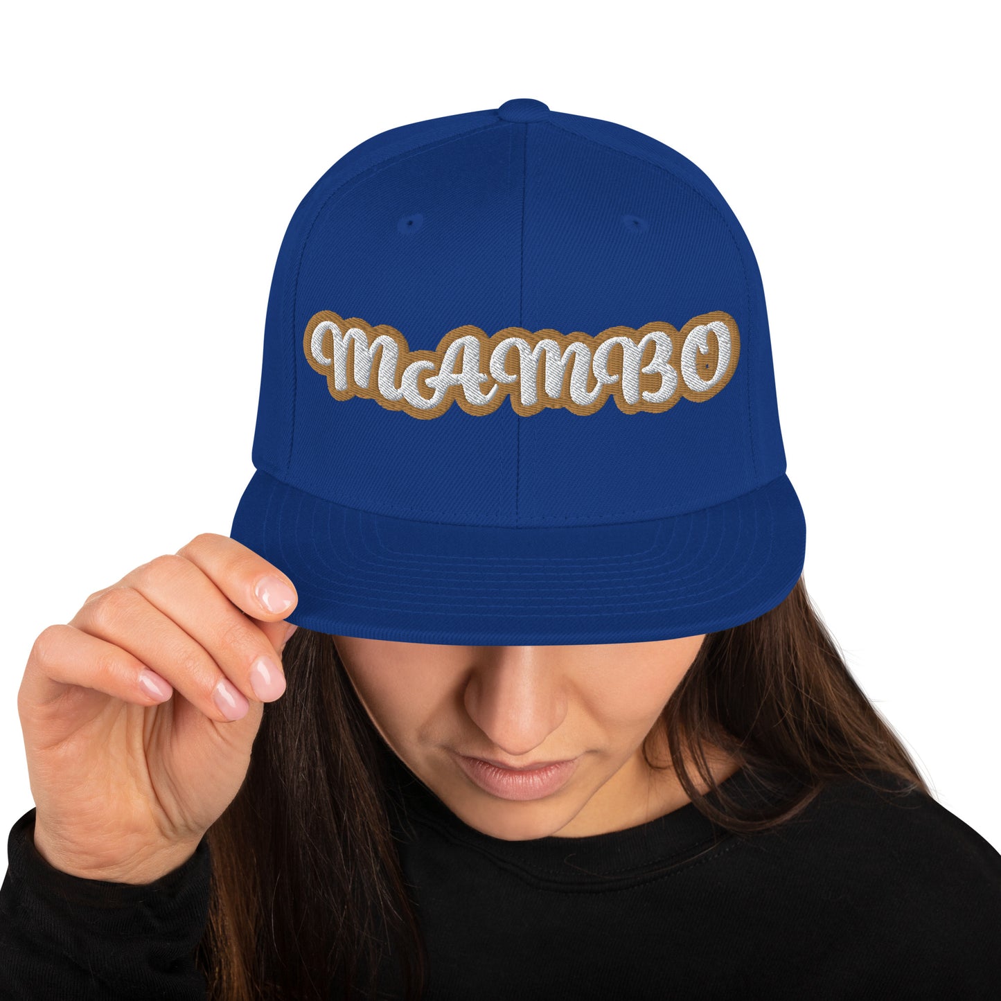 MAMBO 1 Script Snapback hat