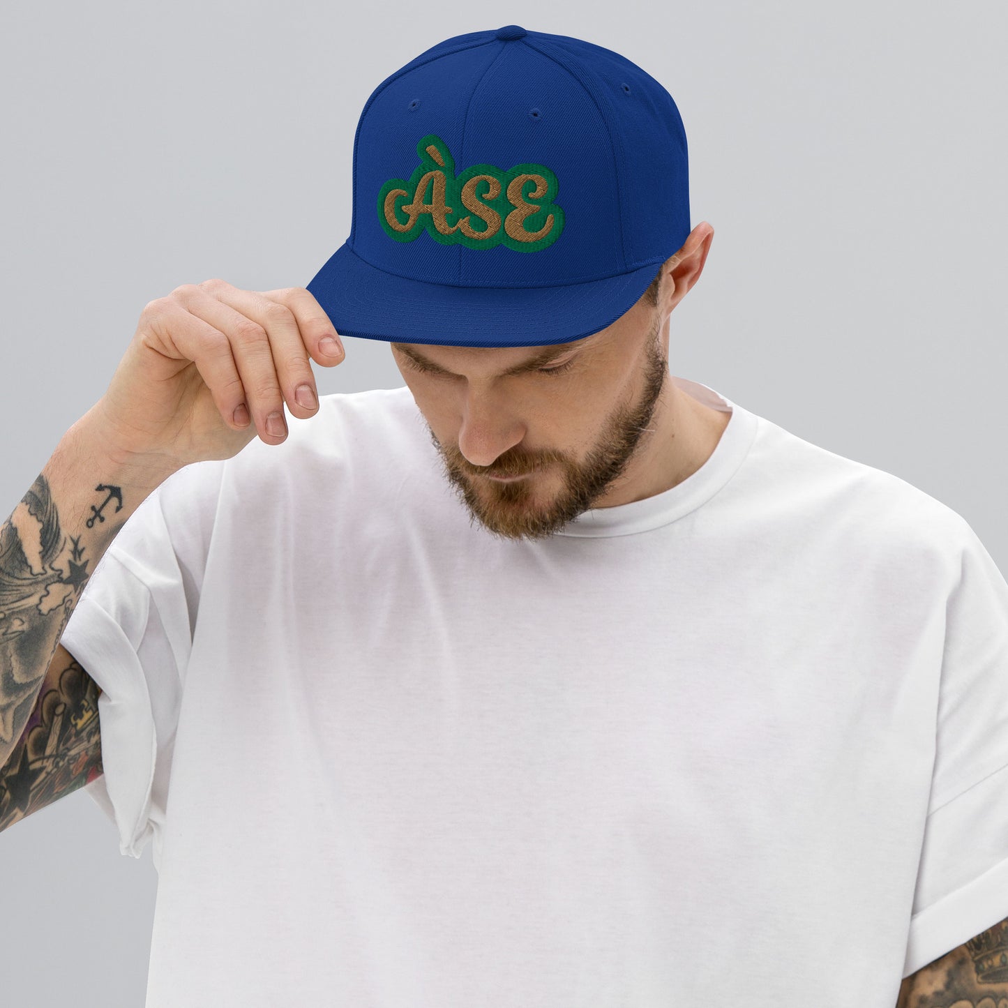 Àse Isese Reverse Script Snapback hat