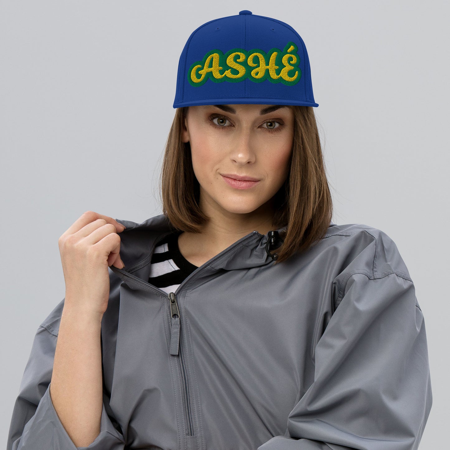 Ashé Lucumi Reverse Script Snapback hat