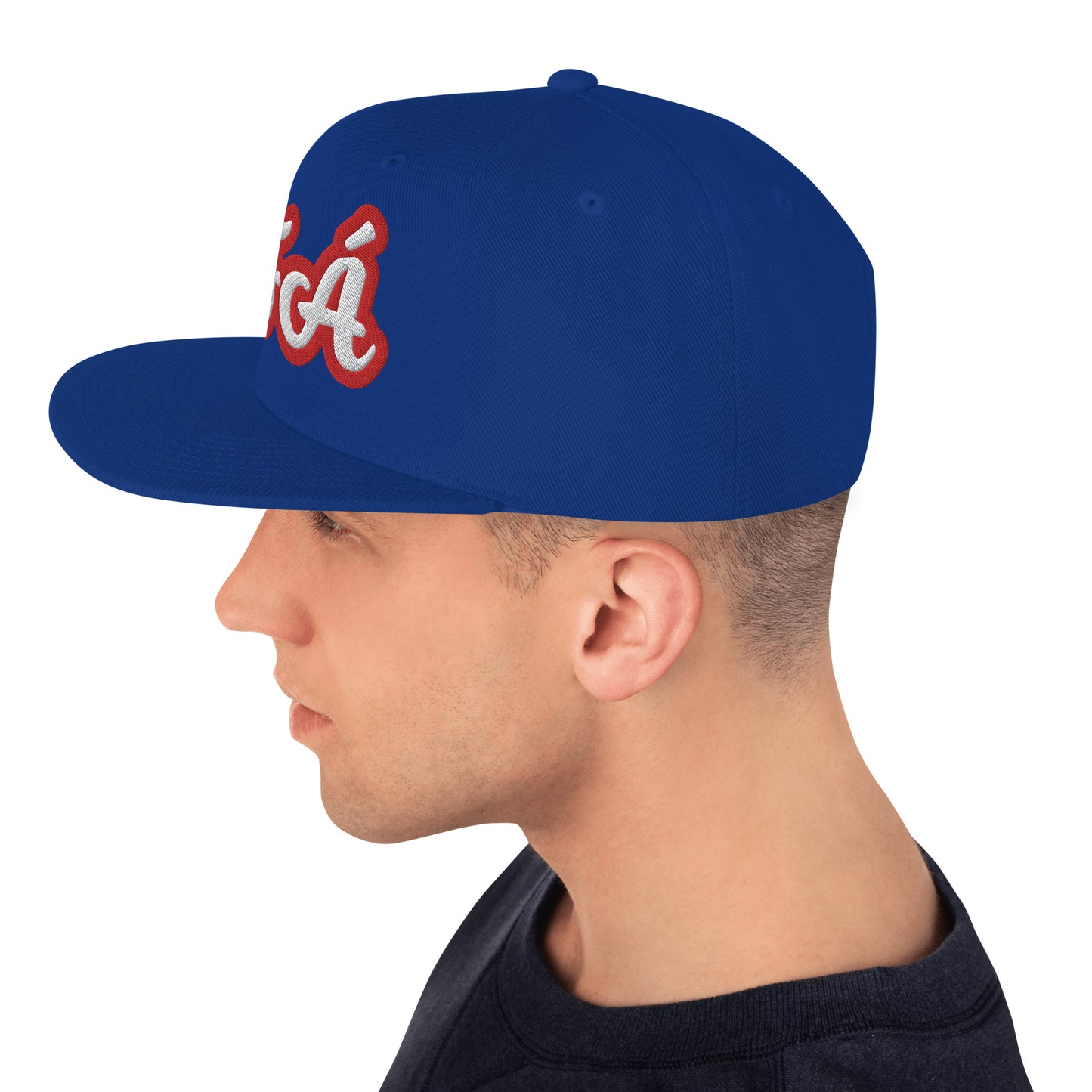 IFÁ Red 5 Script Snapback Hat