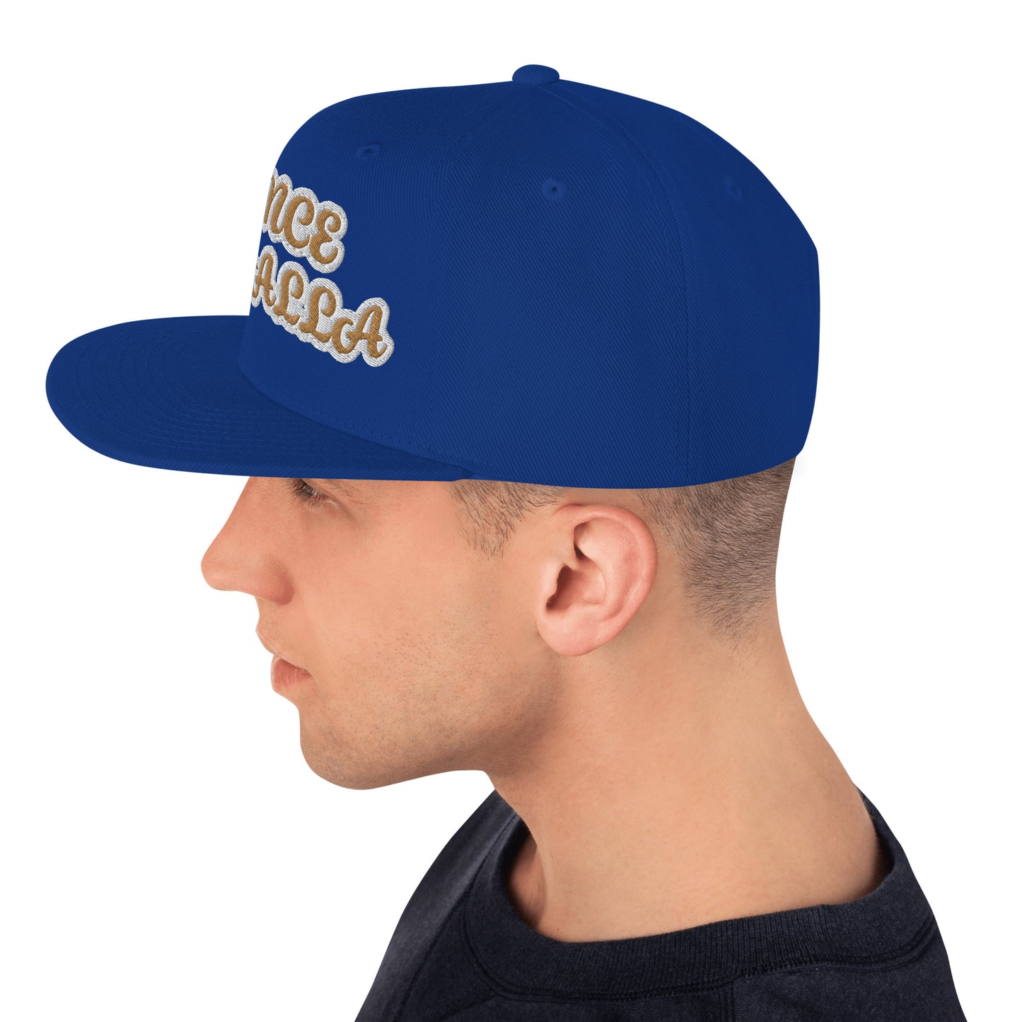 VENCE BATALLA Reverse Script Snapback hat