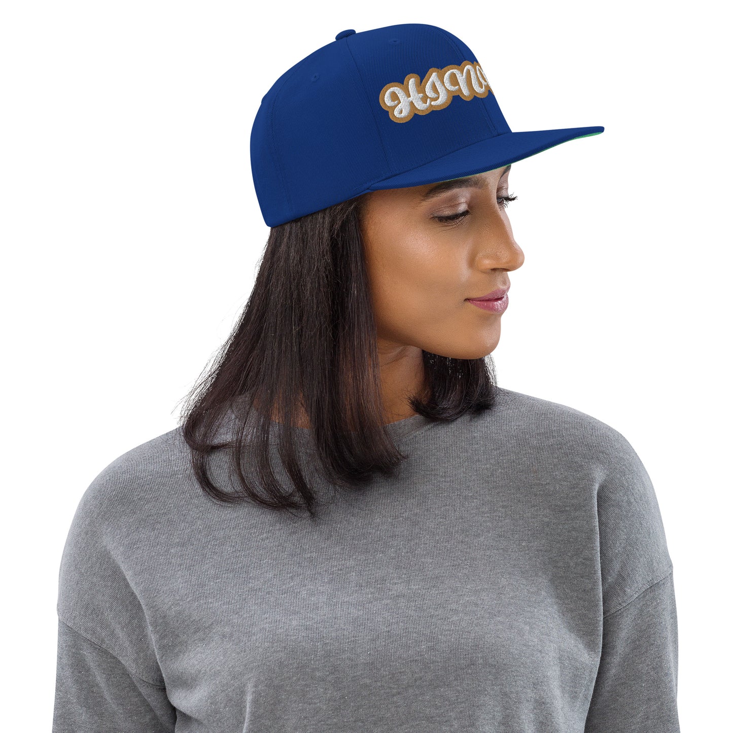 HINDU 1 Script Snapback hat