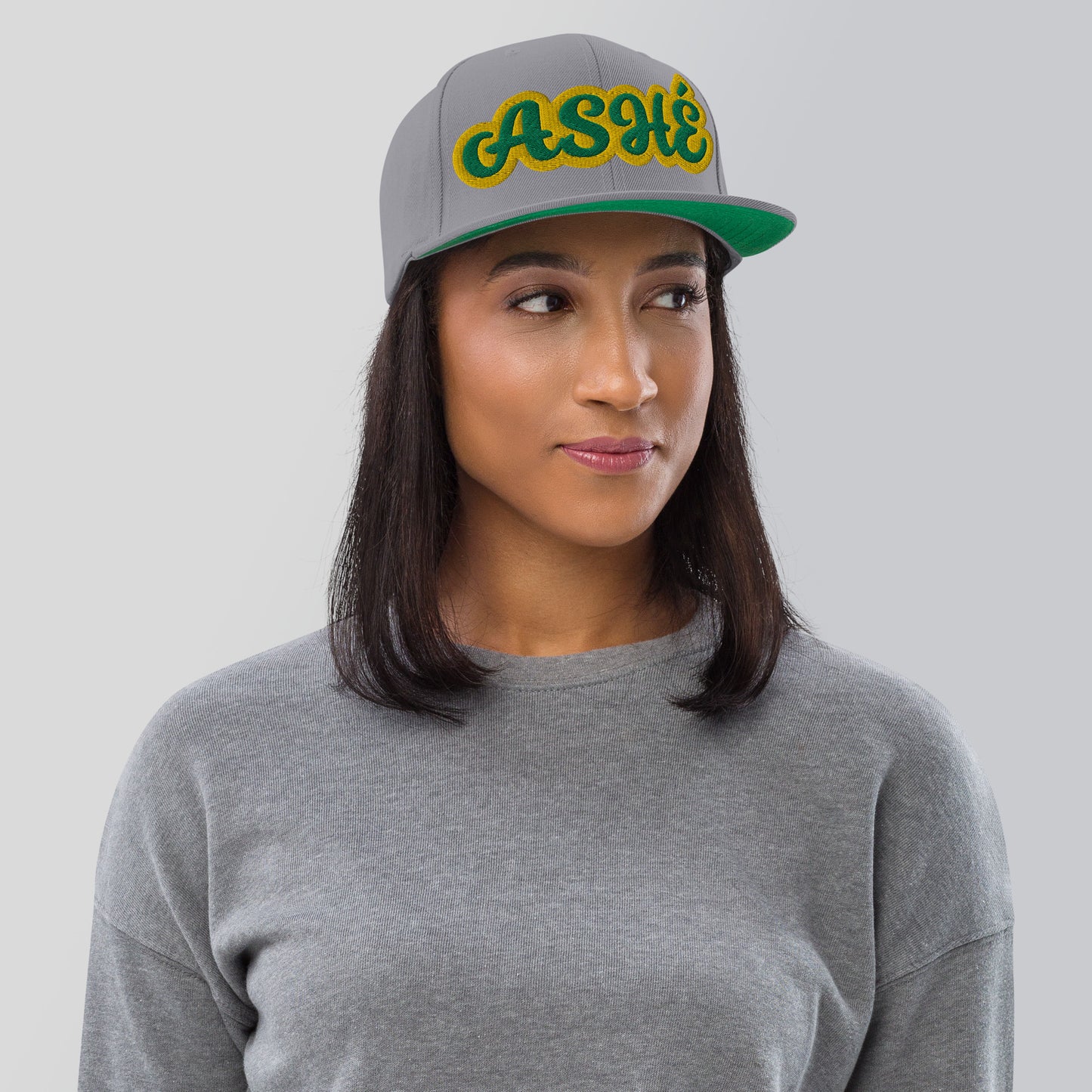 Ashé Lucumi Script Snapback hat