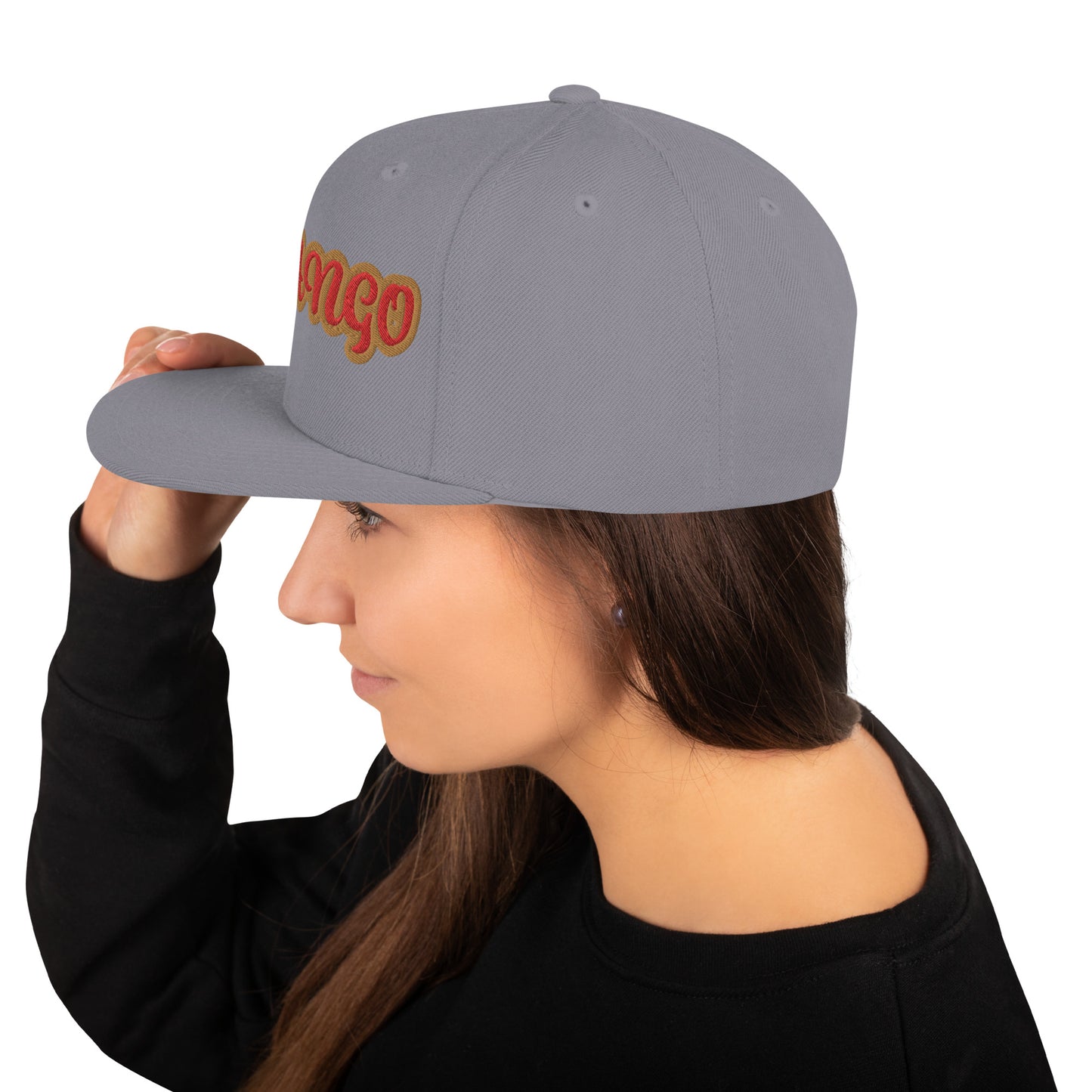 Chango Oro 1 Script Snapback Hat