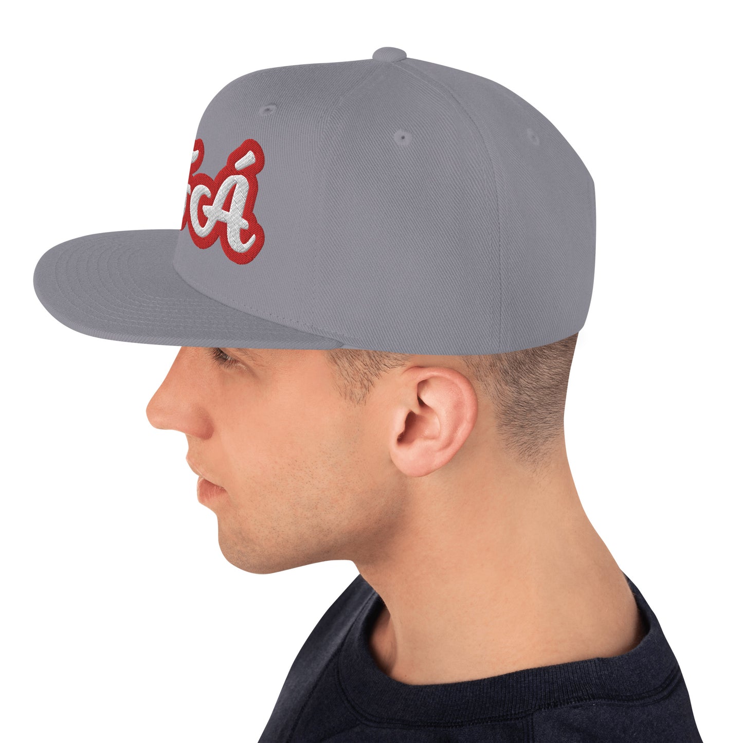 IFÁ Red 5 Script Snapback Hat