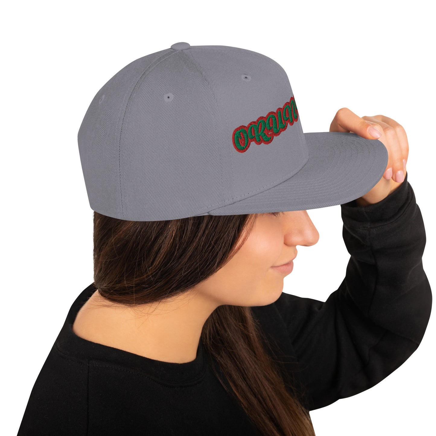 Orunmila Ájé Ju Ogun 3 Script Snapback Hat