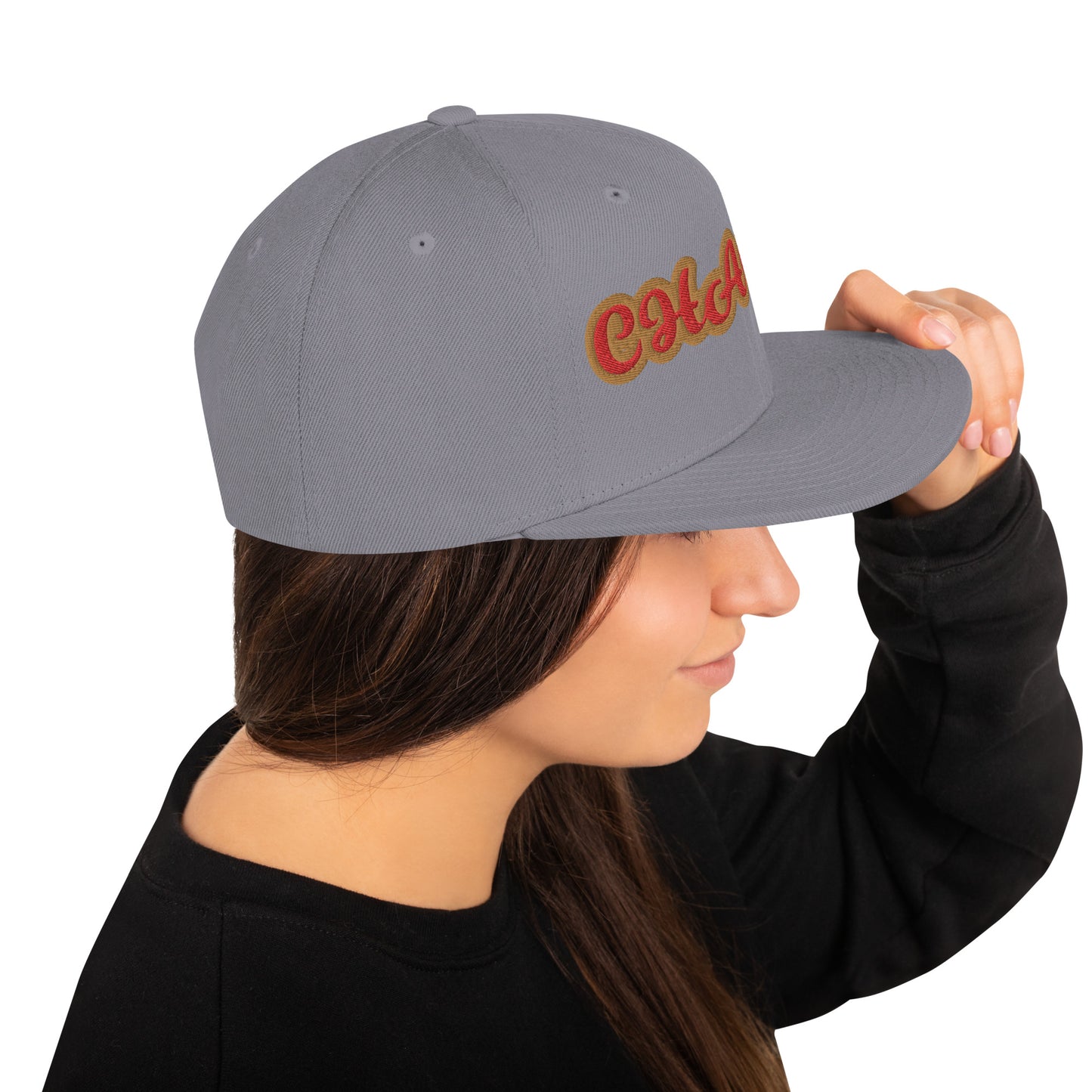 Chango Oro 1 Script Snapback Hat