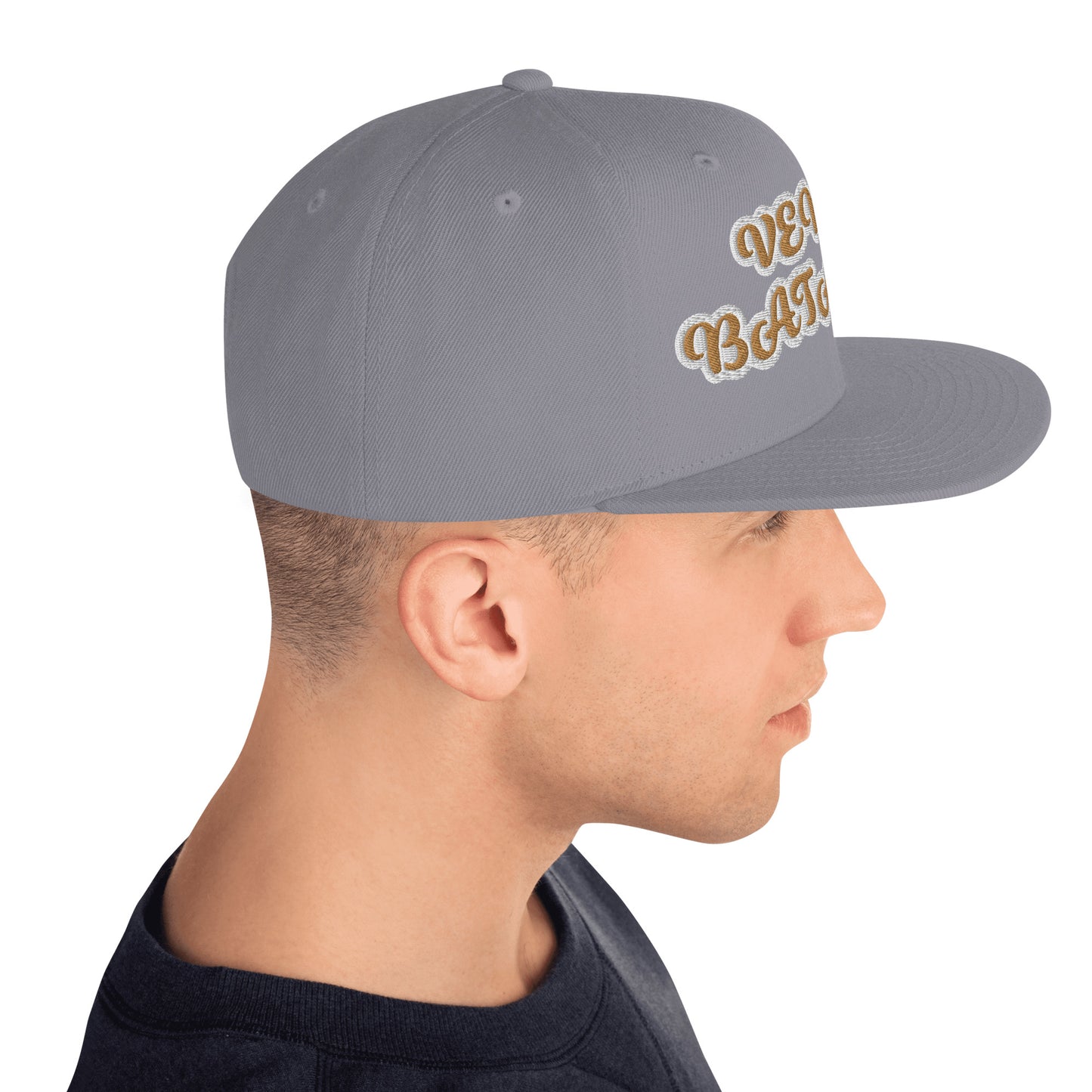 VENCE BATALLA Reverse Script Snapback hat