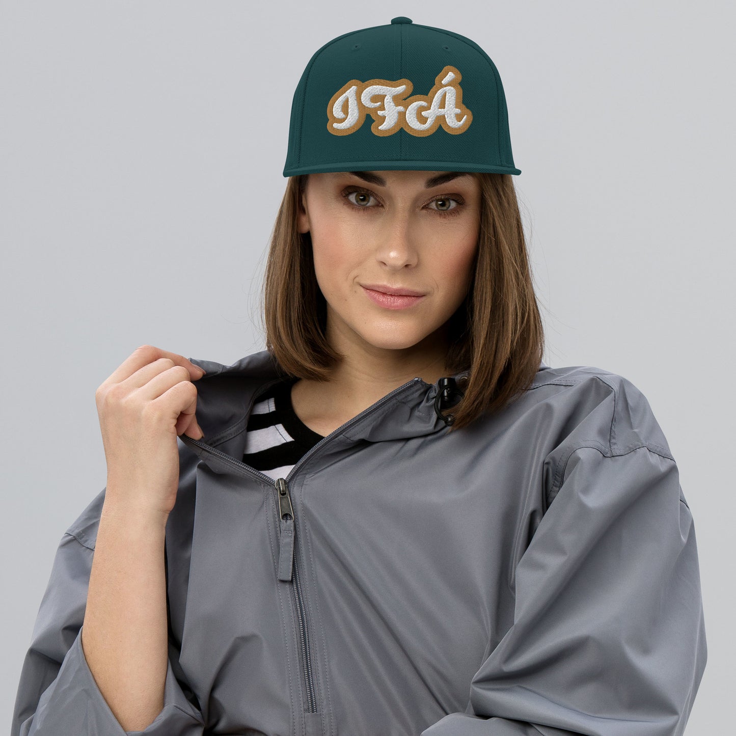 IFÁ ELA Script Snapback hat