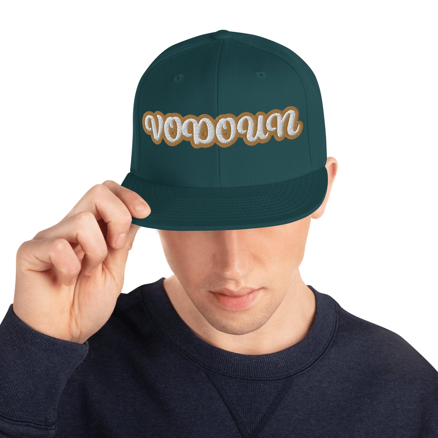 VODOUN 1 Script Snapback hat