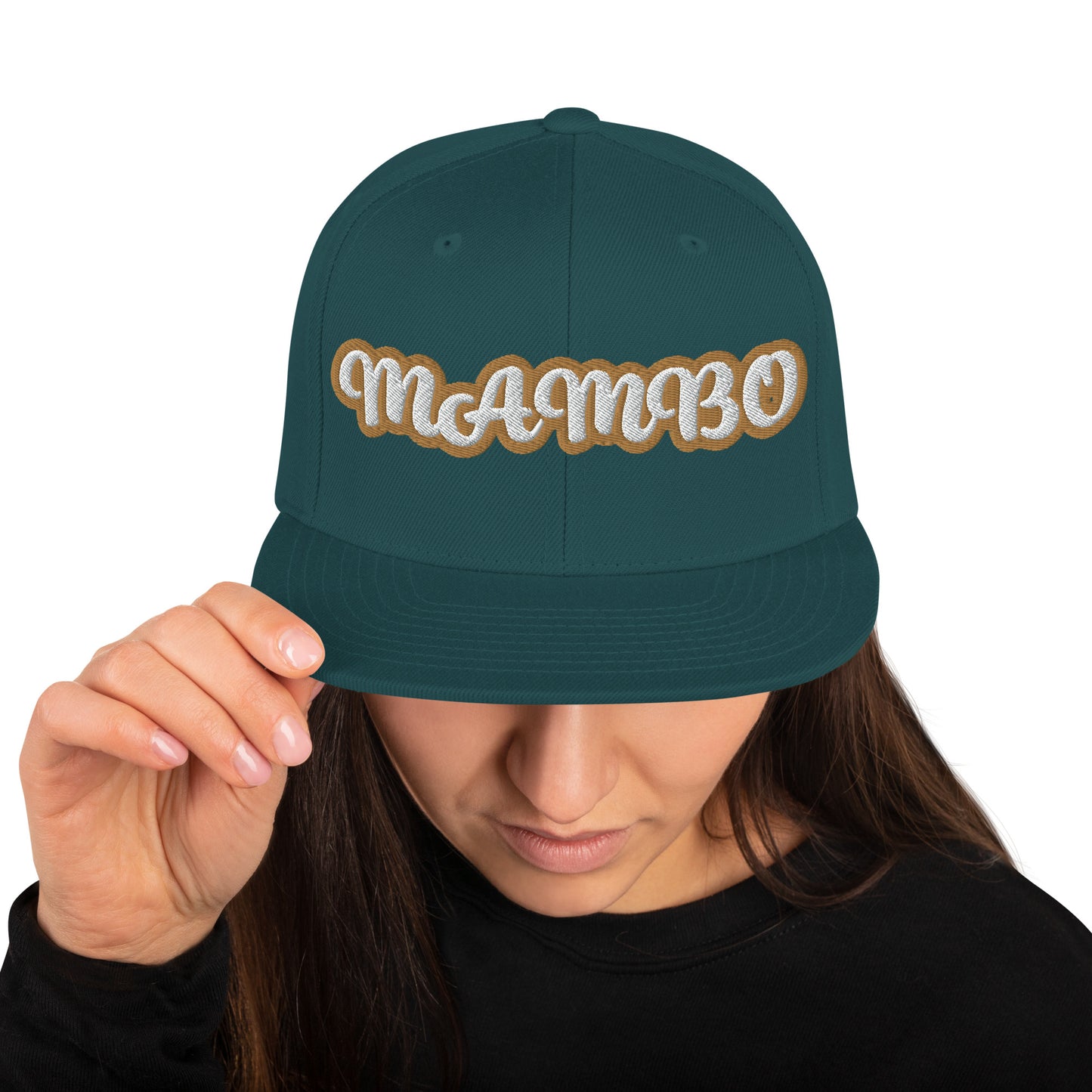 MAMBO 1 Script Snapback hat