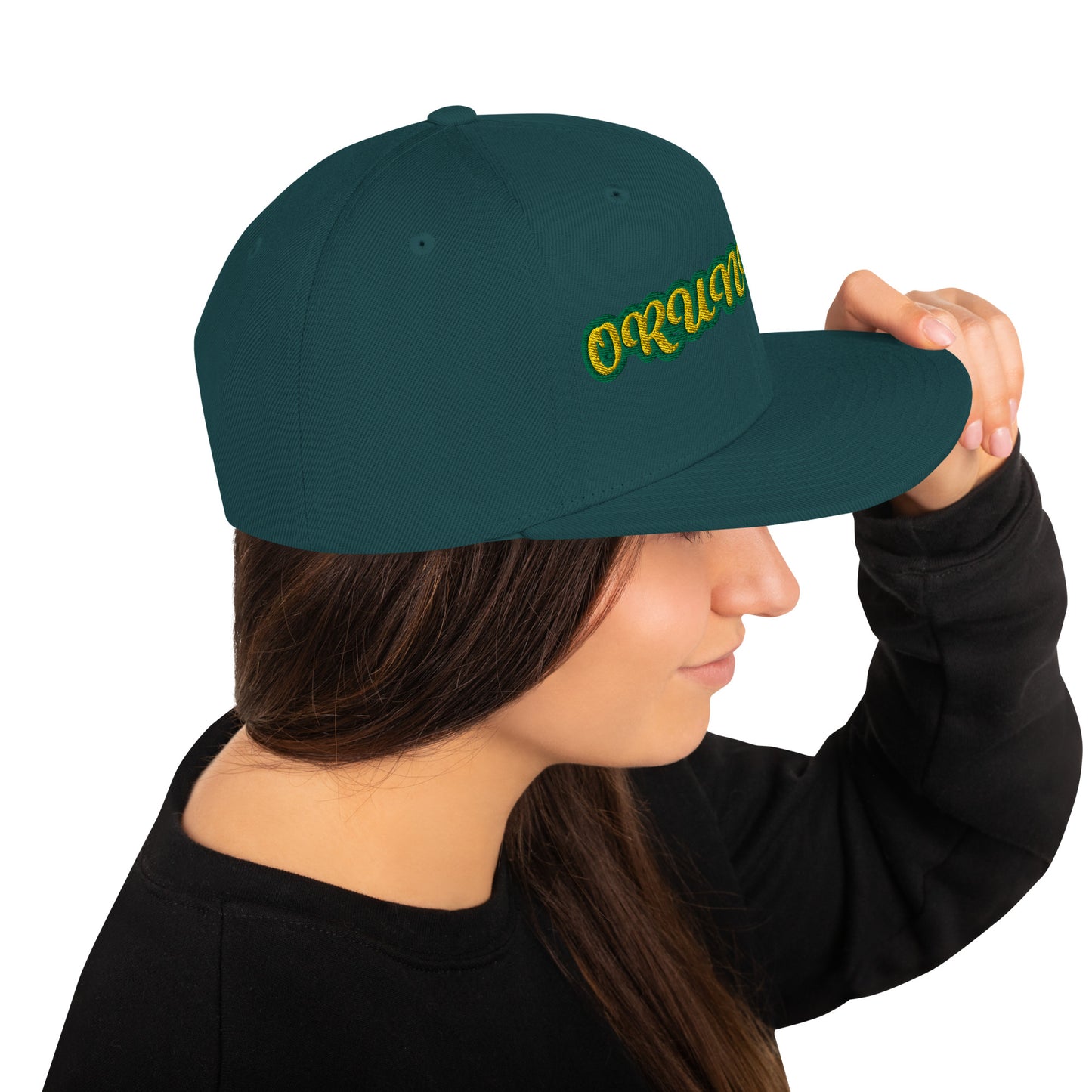 Orunmila Lucumi Reverse Script Snapback Hat
