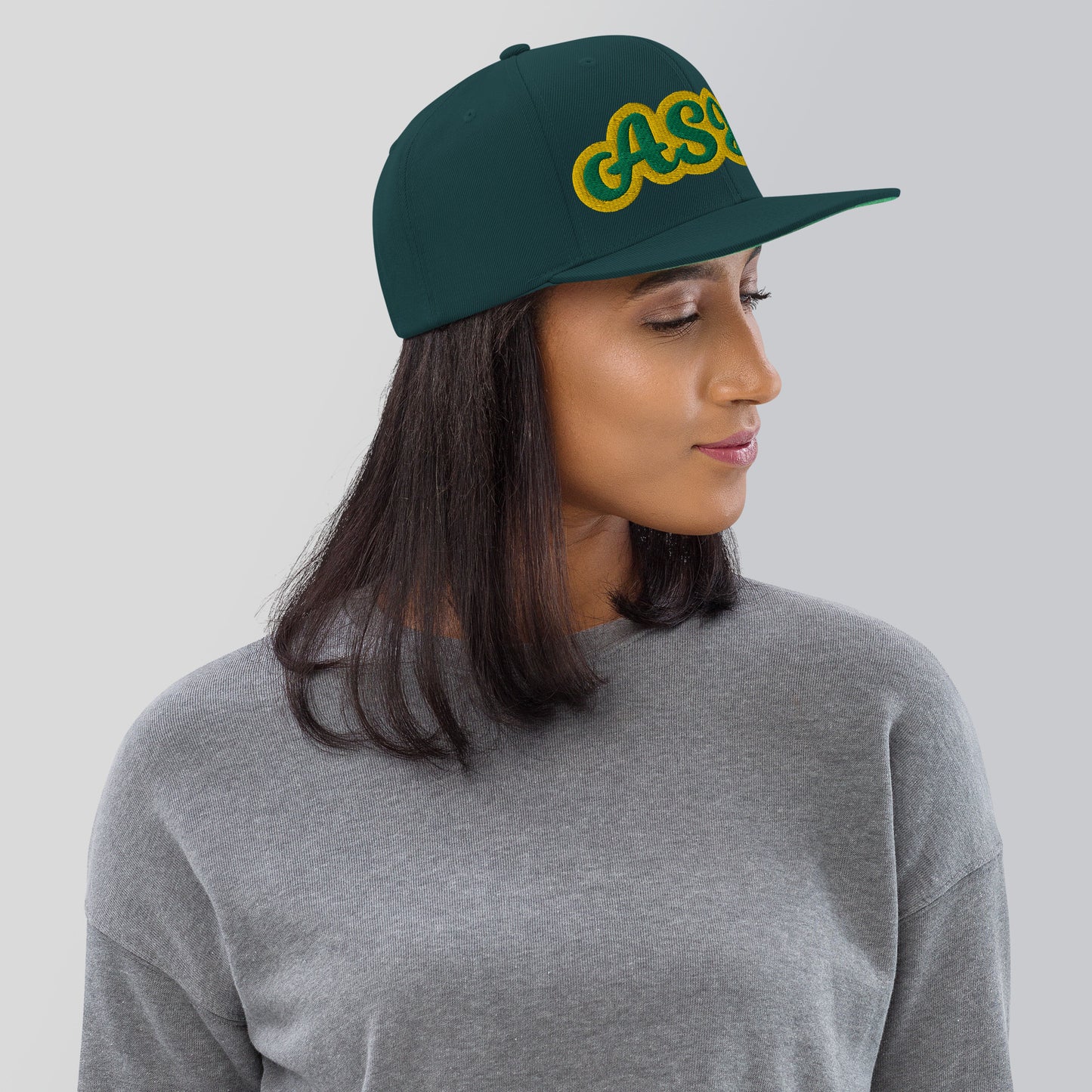 Ashé Lucumi Script Snapback hat