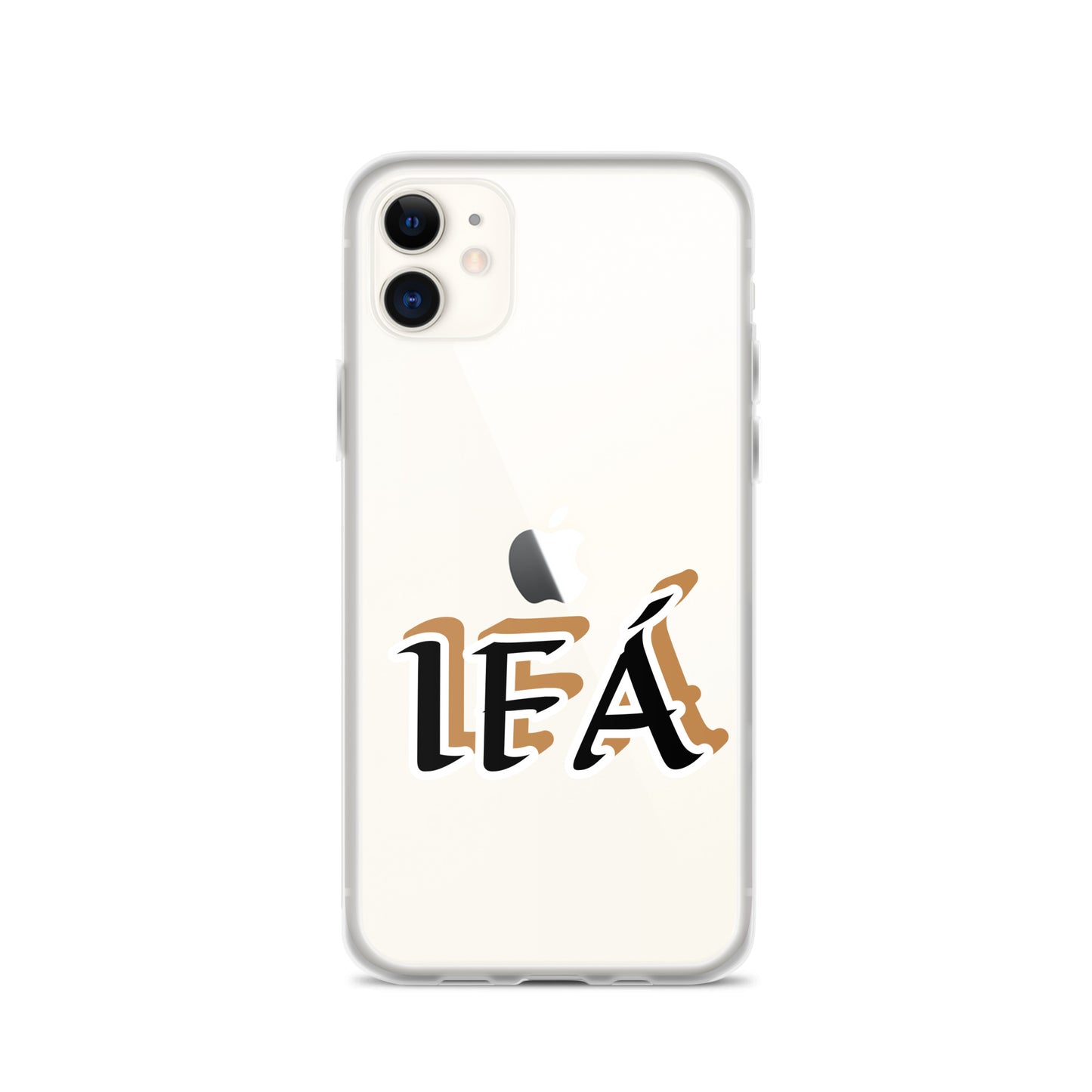 Ifa Black/Gold Clear Case for iPhone®