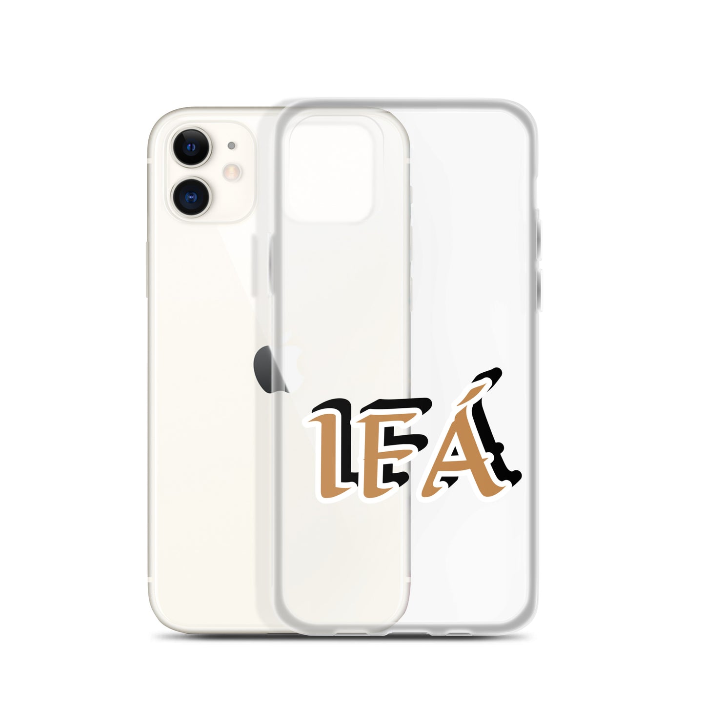 Ifa Gold/Black Clear Case for iPhone®