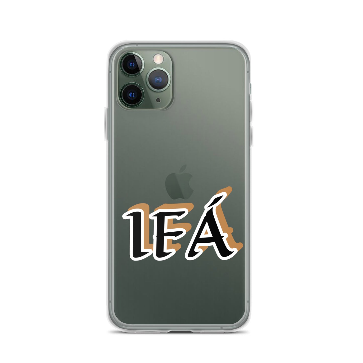 Ifa Black/Gold Clear Case for iPhone®