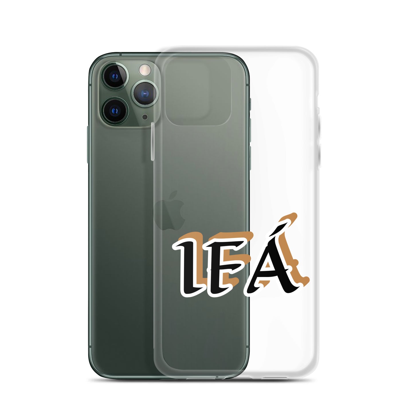 Ifa Black/Gold Clear Case for iPhone®