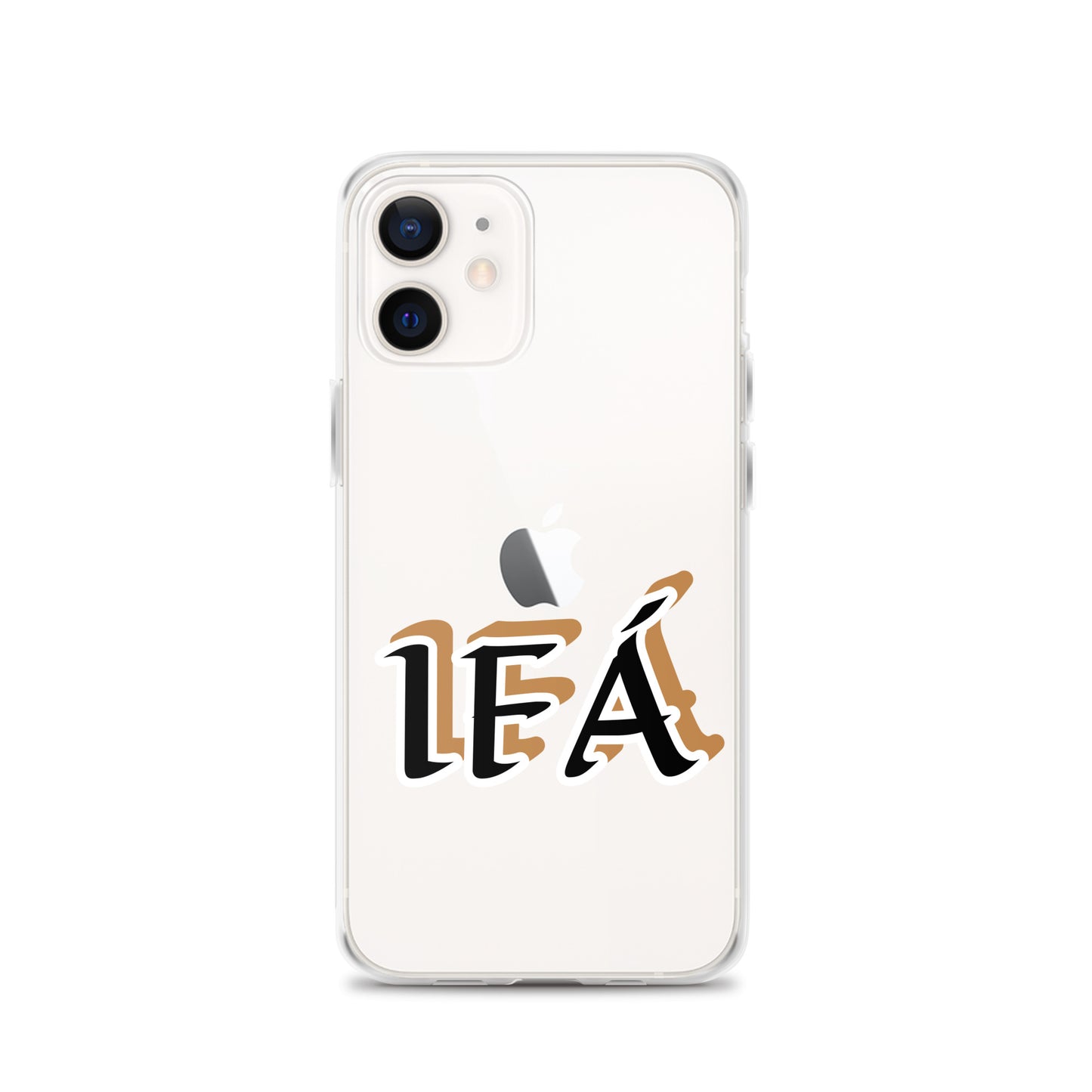 Ifa Black/Gold Clear Case for iPhone®