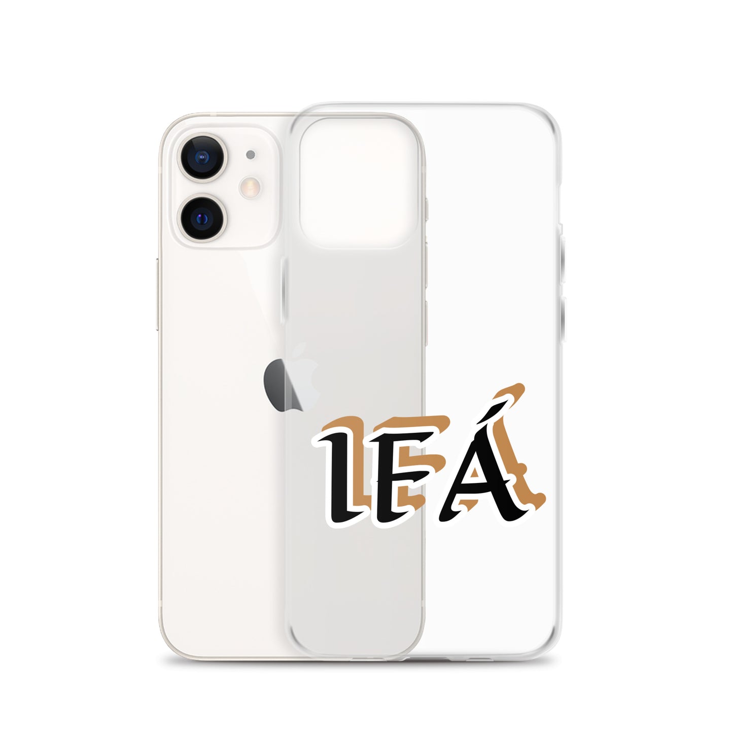 Ifa Black/Gold Clear Case for iPhone®