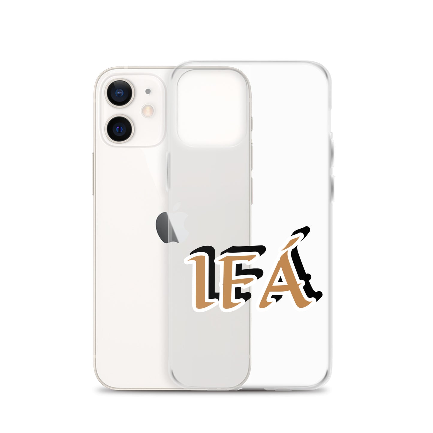 Ifa Gold/Black Clear Case for iPhone®
